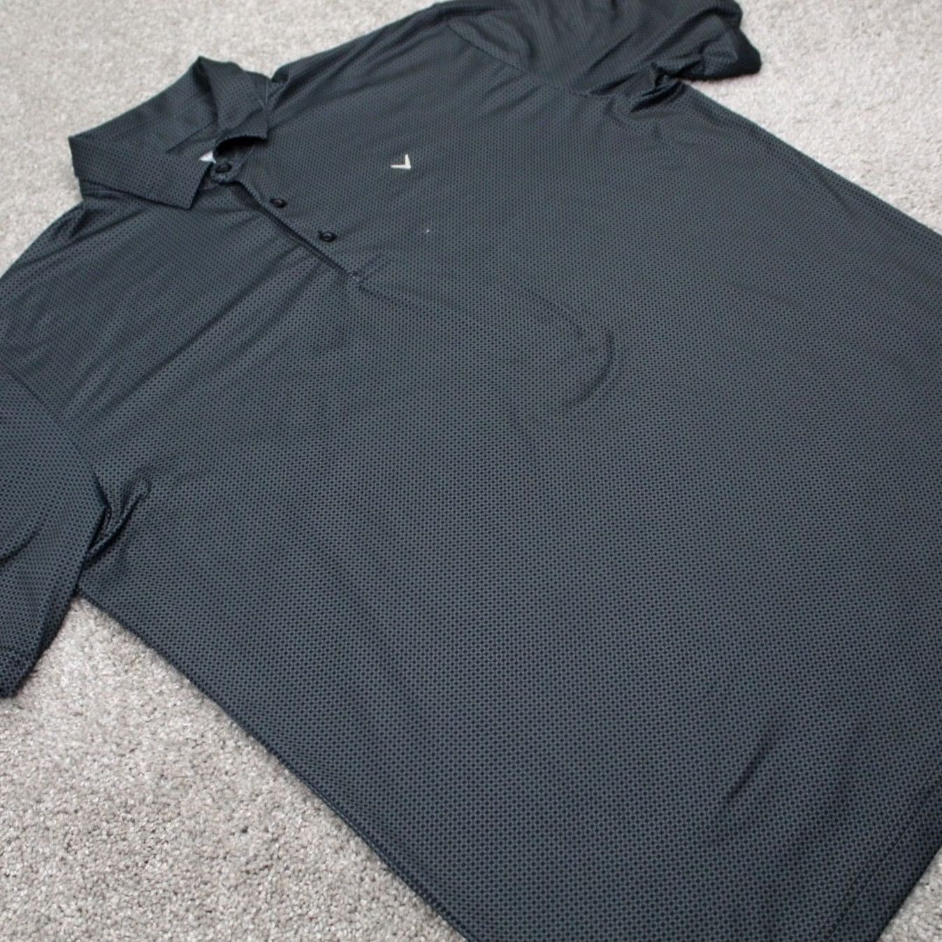 Callaway Callaway Opti-Dri Polo Shirt Mens Large Gray Short Sleeve Golf Stretch Pullover Size US L / EU 52-54 / 3 - 6 Thumbnail