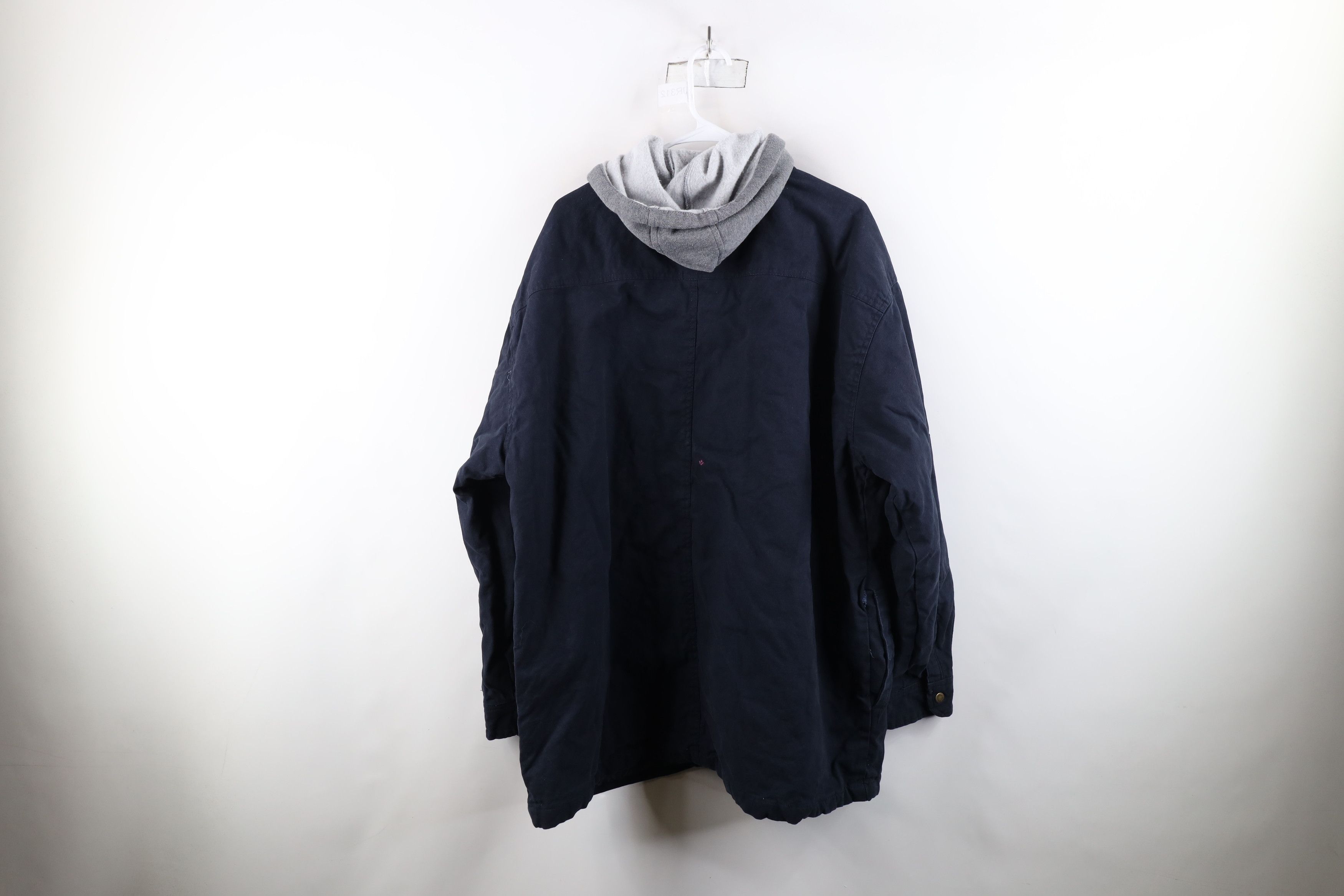 Dickies × Vintage Vintage Dickies Quilted Canvas Hooded Button Shirt Jacket Size US XXL / EU 58 / 5 - 13 Thumbnail
