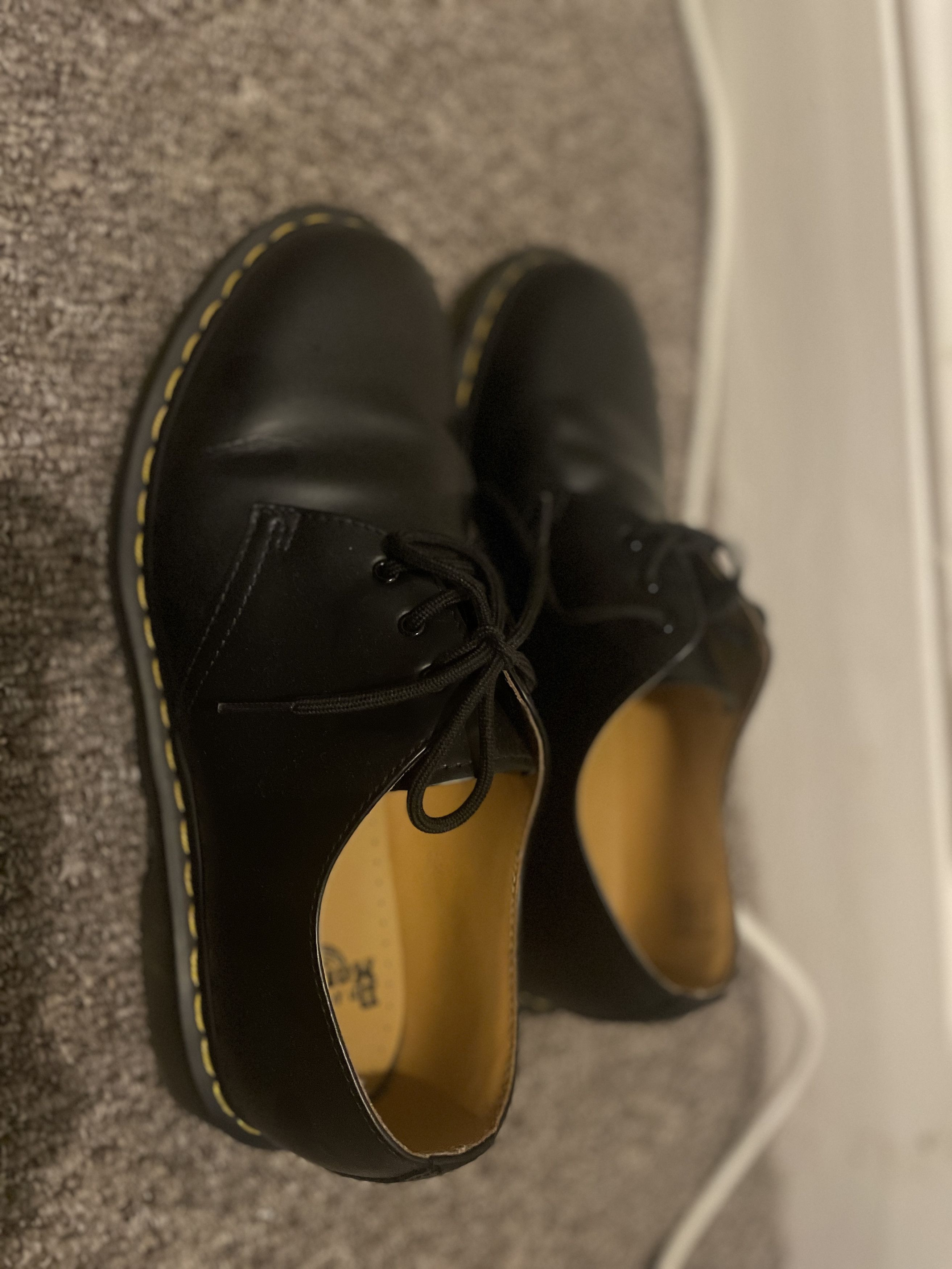 Dr. Martens 1461 SMOOTH LEATHER OXFORD SHOES Size US 12 / EU 45 - 1 Thumbnail