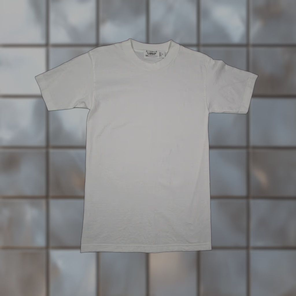 Tenderloin Tenderloin Mens White Short Sleeve Shirt - Small - 100% Cotton - Made in USA - Crew Neck - Knit Tee Size US S / EU 44-46 / 1 - 1 Thumbnail
