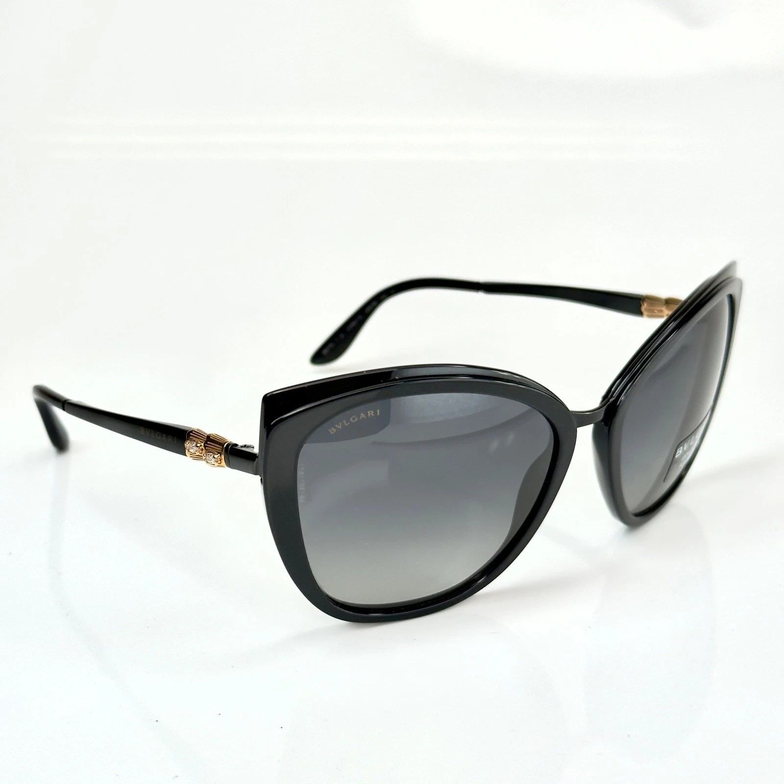 Bvlgari BULGARI BV6076TG Le Gemme 6076 Black Titanium 18K Gold Size ONE SIZE - 3 Thumbnail