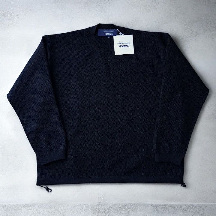 Comme des Garcons Homme 25SS COMME des GARCONS HOMME Polyester Mesh Knit Pullover S Size US S / EU 44-46 / 1 - 2 Thumbnail