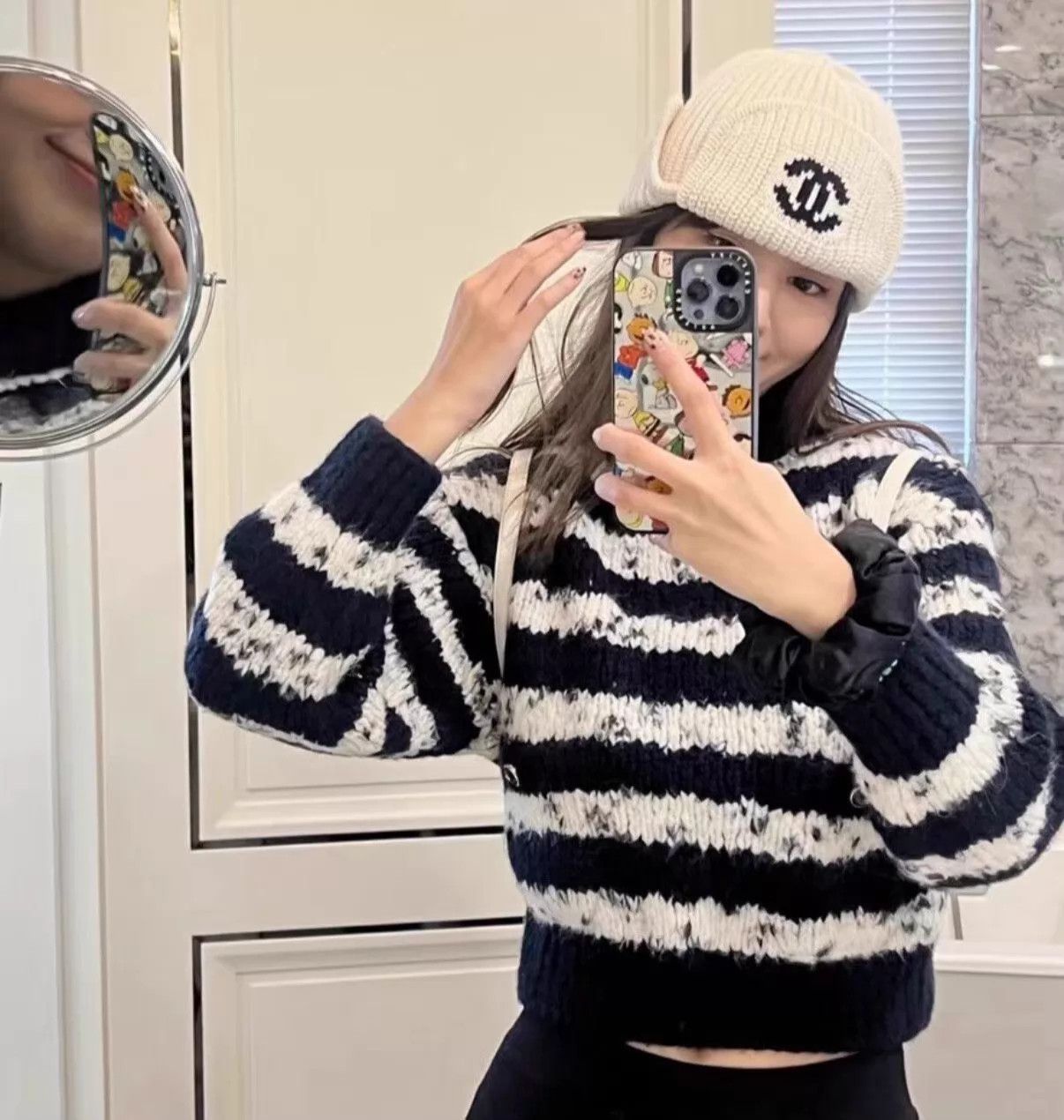 Chanel Chanel 21B preserved striped knit sweater 36 Size XS / US 0-2 / IT 36-38 - 7 Thumbnail