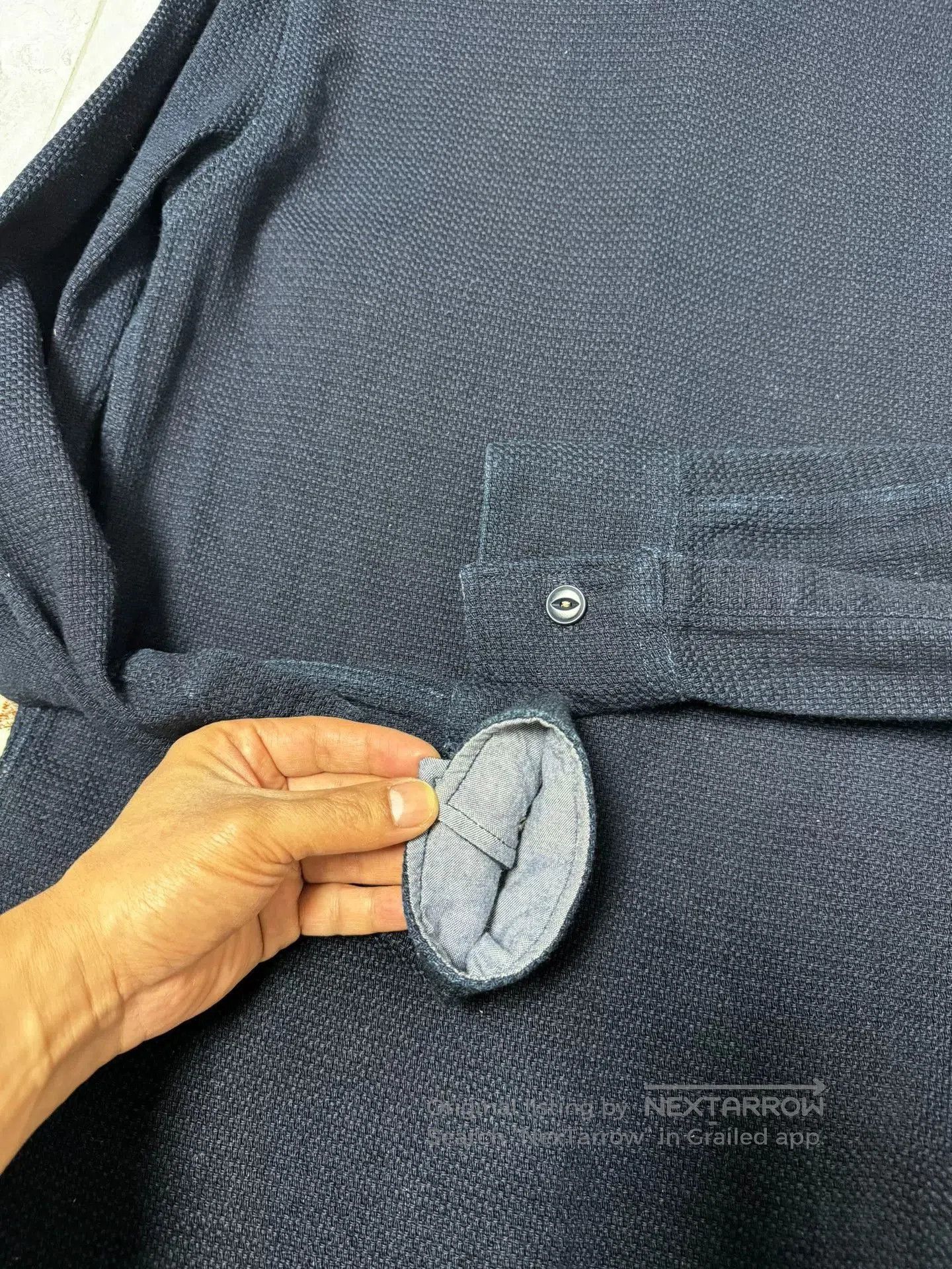 Scarti-Lab Scarti Lab Indigo Sashiko Shirt Jacket. Size US S / EU 44-46 / 1 - 7 Thumbnail