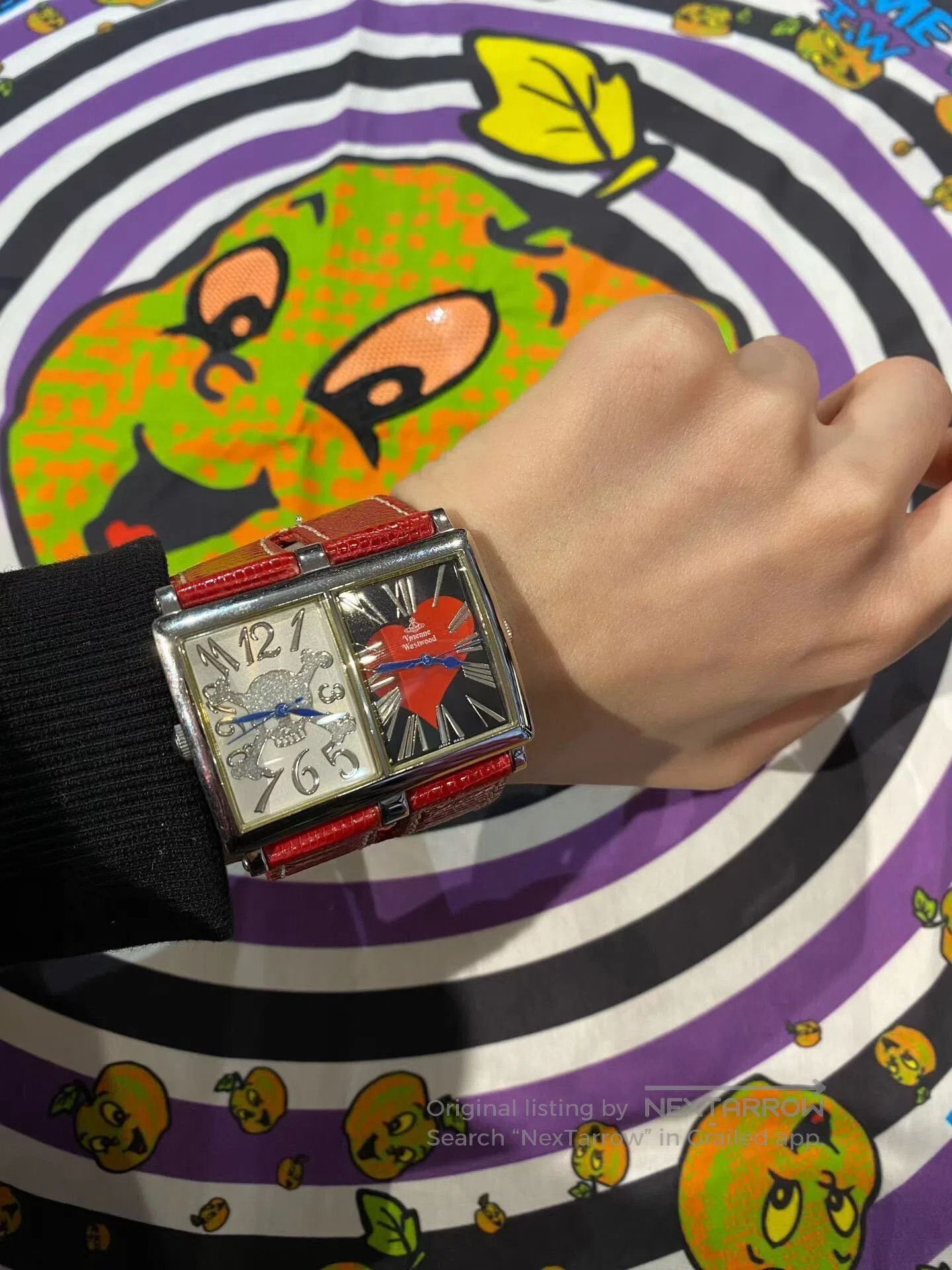 Vivienne Westwood Vivienne Westwood Skull Saturn Heart Watch. Size ONE SIZE - 1 Thumbnail