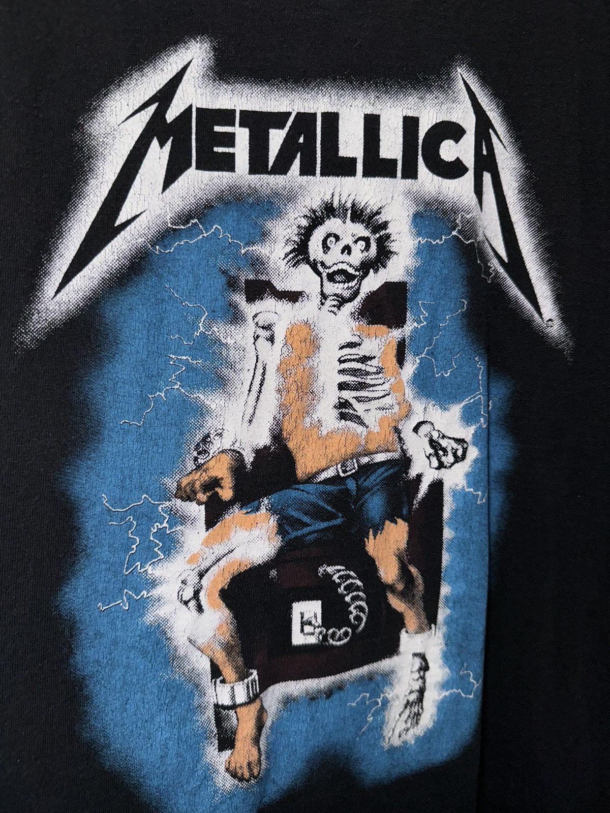 Band Tees 2017 Metallica Ride The Lightning Tee Size US XL / EU 56 / 4 - 6 Thumbnail