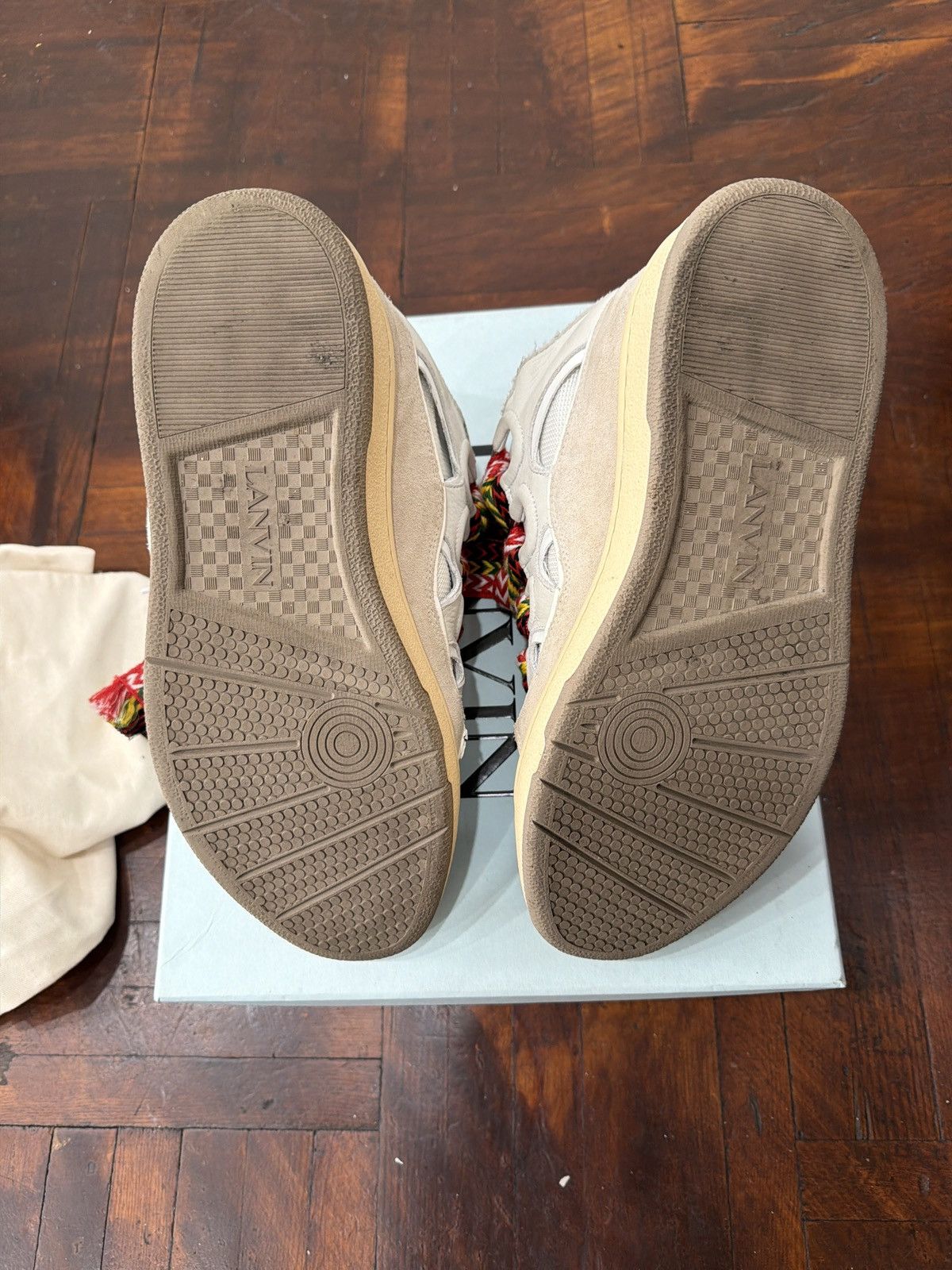 Lanvin Lanvin Curbed sneaker OG Size US 11.5 / EU 44-45 - 3 Thumbnail