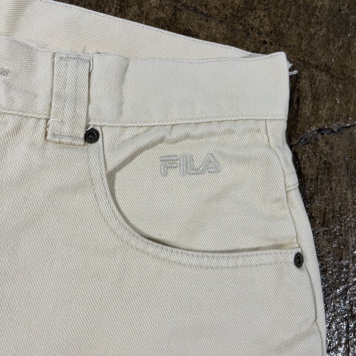 Fila × JNCO × Vintage Vintage 90s Y2K Fila Baggy Jorts Hip-Hop Skater Shorts JNCO Size US 31 - 6 Thumbnail