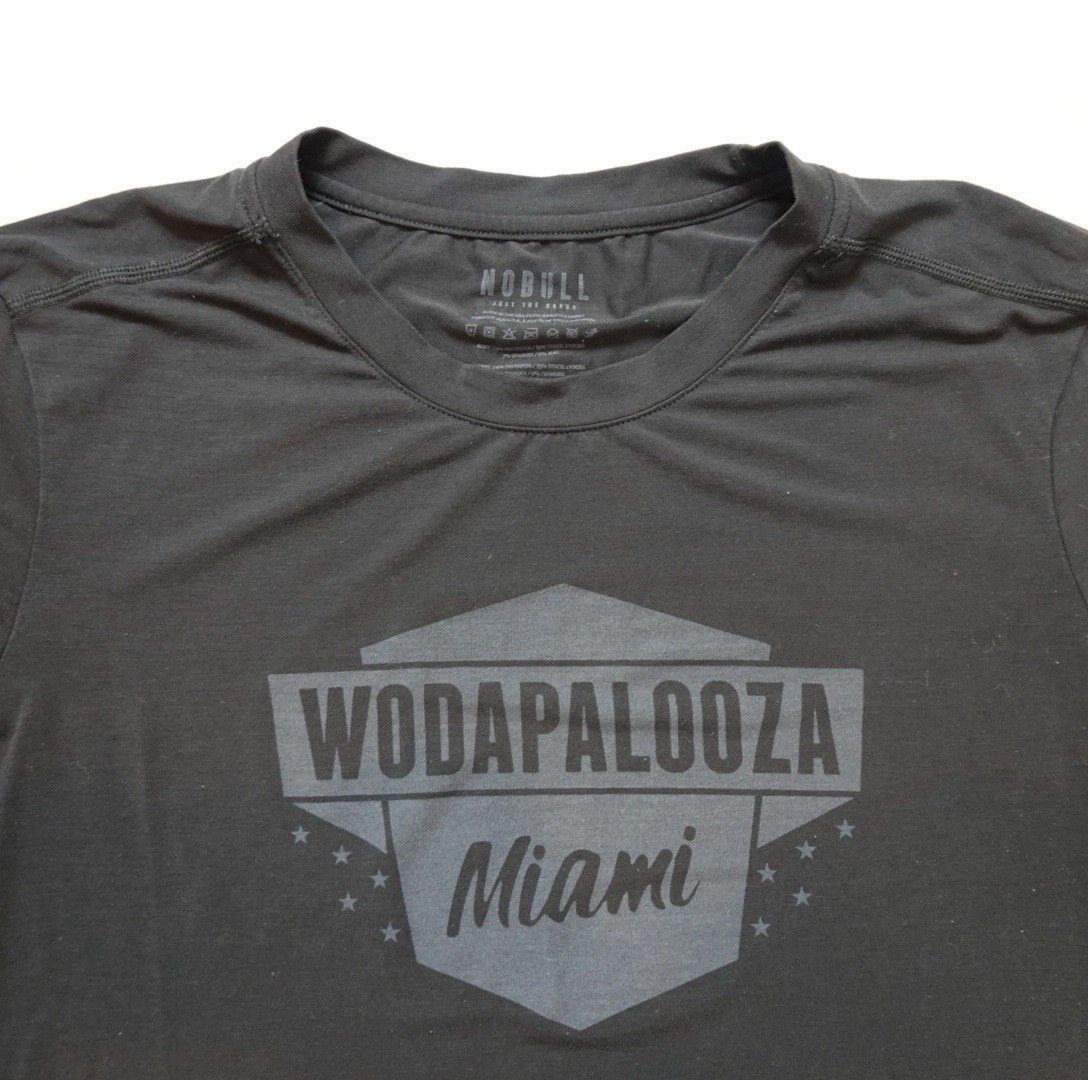 Other NOBULL Wodapalooza Miami Black Tee Womens Large CrossFit Size L / US 10 / IT 46 - 5 Thumbnail
