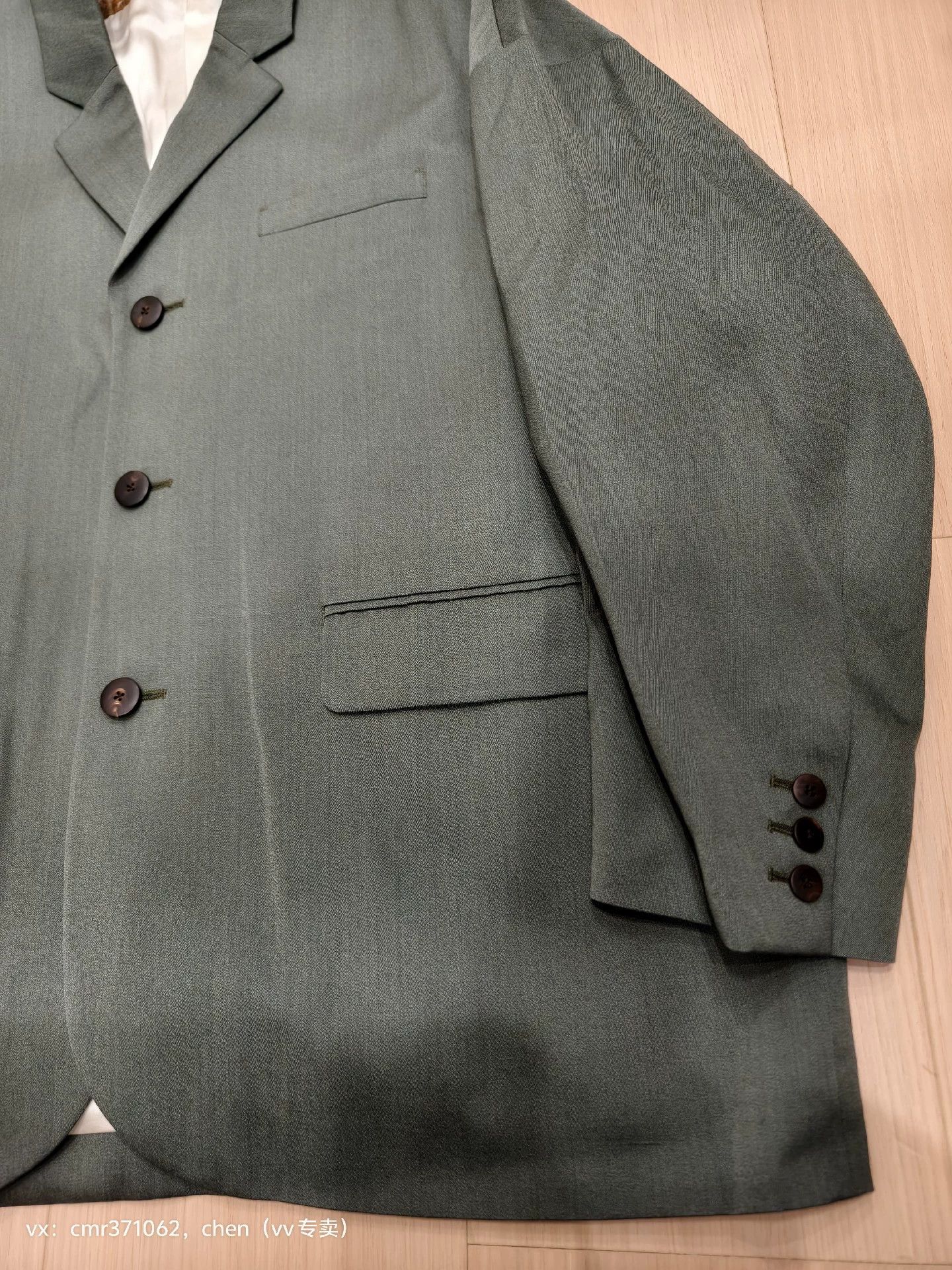 Visvim VISVIM 24AW HAMMONS JKT Green3 Wool Linen Jacket Size US L / EU 52-54 / 3 - 4 Thumbnail