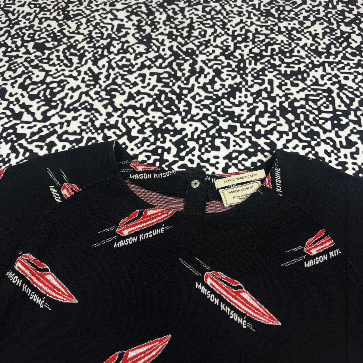 Maison Kitsune Vintage Y2K Maison Kitsune Luxury Set Boat Logo Retro Style Size 27" / US 4 / IT 40 - 13 Thumbnail