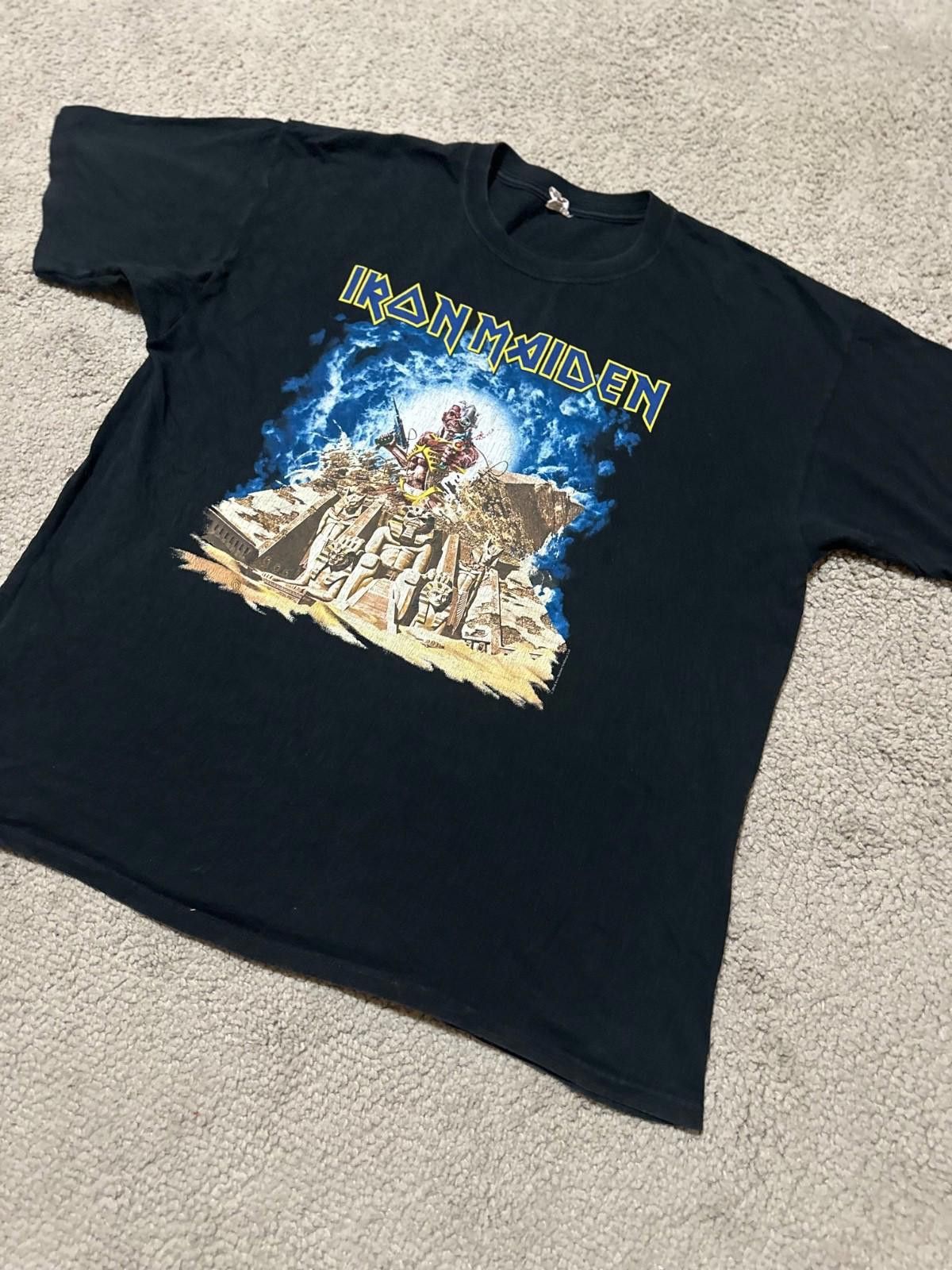 Tornado Mart Iron Maiden Somewhere Back In Time World Tour 2008 T-Shirt Size US XL / EU 56 / 4 - 2 Thumbnail