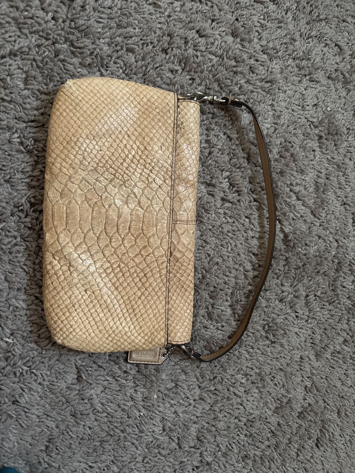 Coach Coach Alligator Skin Clutch/ Wristlet with removable strap Size ONE SIZE - 3 Thumbnail