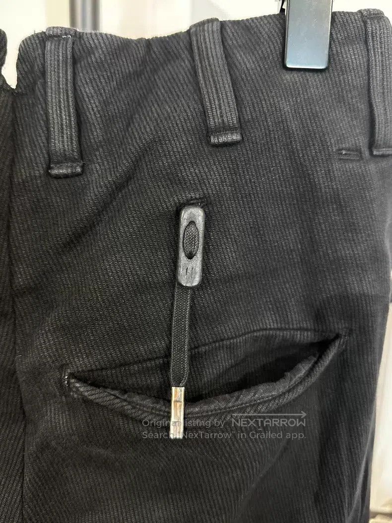 Boris Bidjan Saberi Boris Bidjan Saberi Size M P11 straight-leg pants with diag Size US 38 / EU 54 - 6 Thumbnail