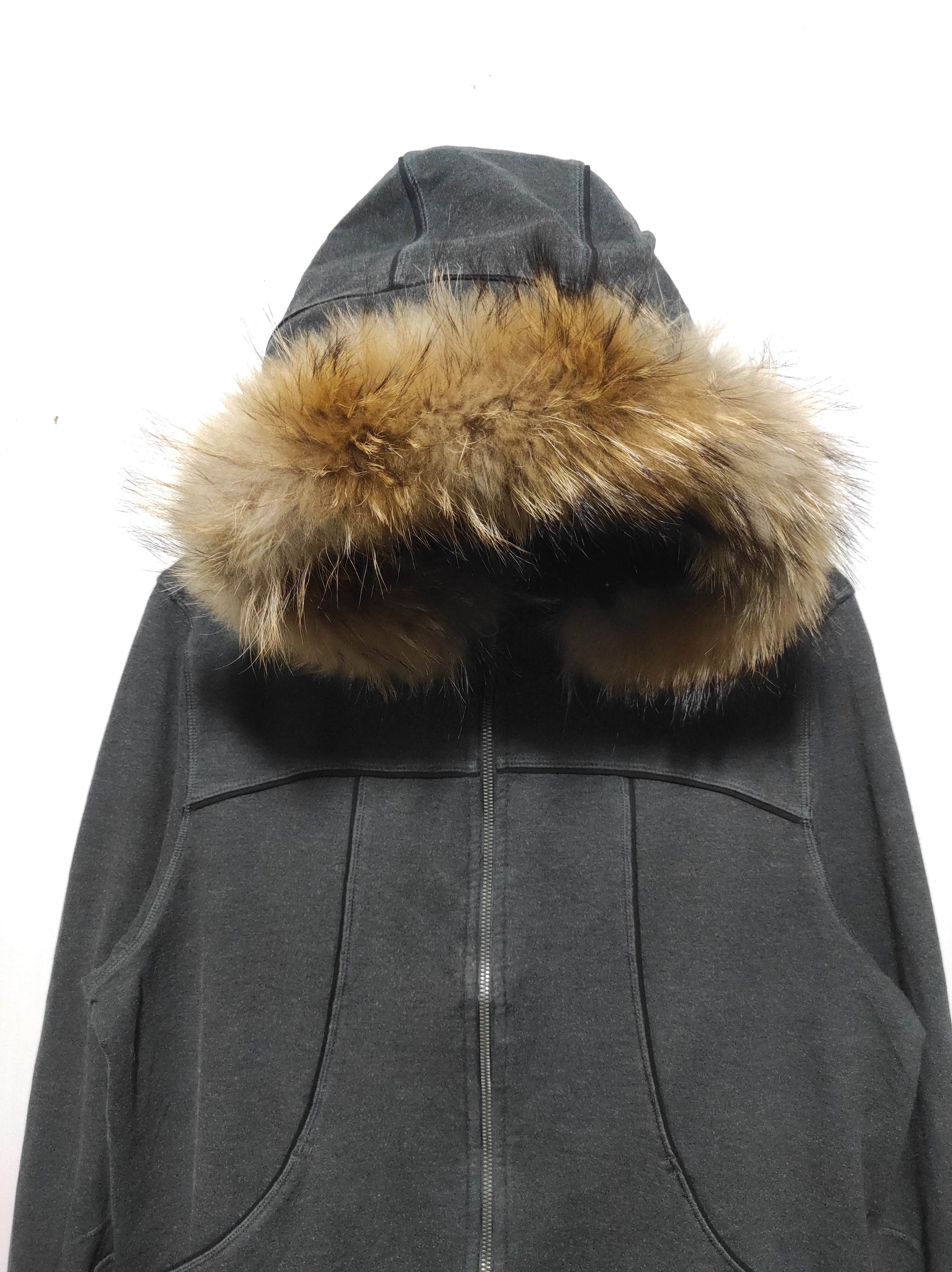 Hysteric Glamour Gray Zipper Fur Double Hoodie LGB i6w9 style Size US M / EU 48-50 / 2 - 3 Thumbnail