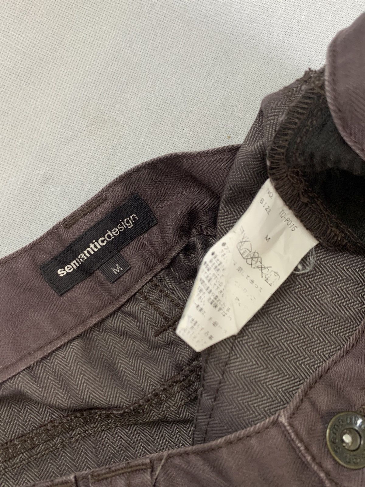 semanticdesign Multi pocket cargo pants from japanese brand semanticdesign Size US 30 / EU 46 - 6 Thumbnail