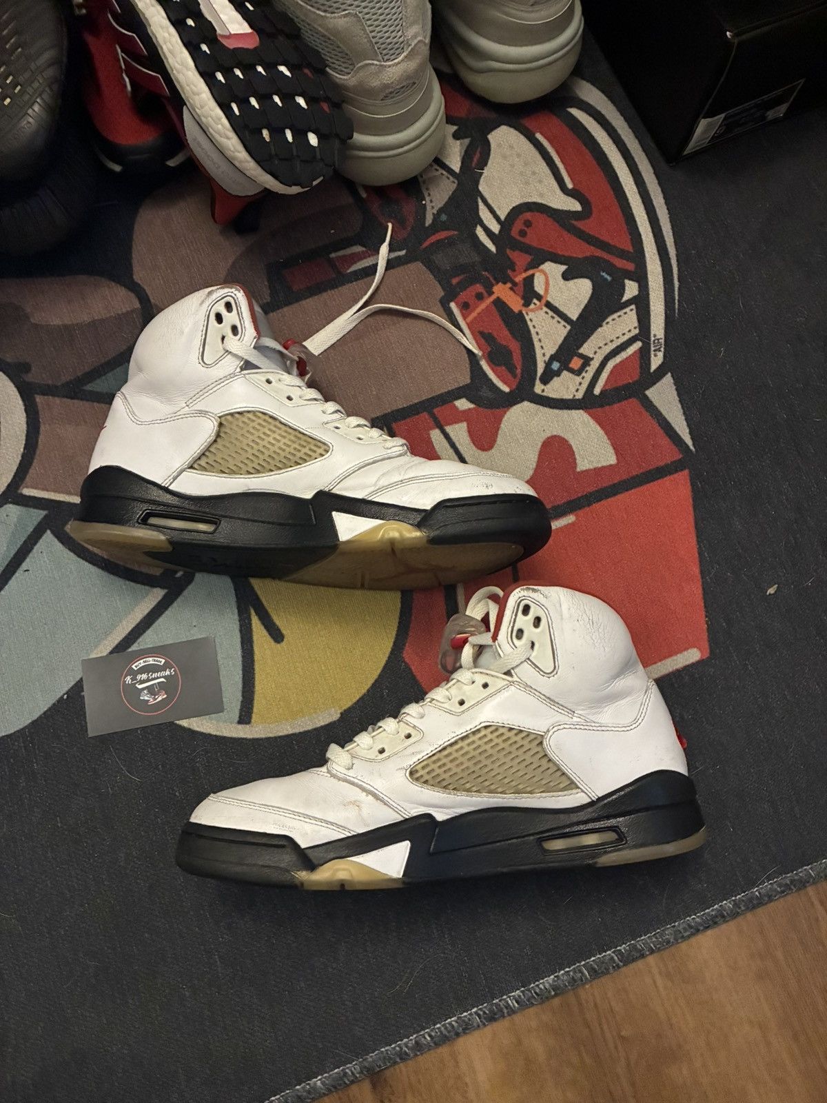 Jordan Brand Jordan 5 fire red 2019 Size US 9.5 / EU 42-43 - 3 Thumbnail