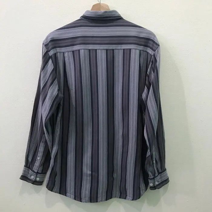 Flannel Vintage Good I stripe Design Flannel Shirt Size US M / EU 48-50 / 2 - 6 Thumbnail