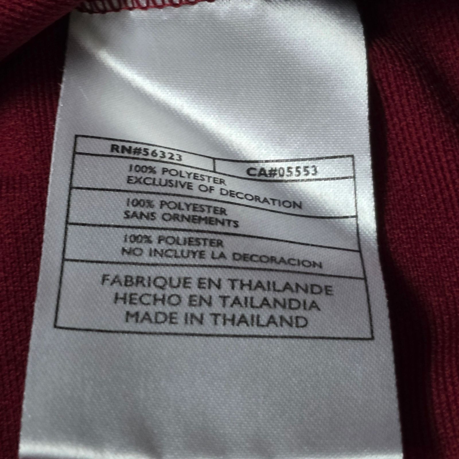 Nike Nike Tour Dri‑Fit Golf Polo Men’s XXL Dark Red Short Sleeve Size US XXL / EU 58 / 5 - 4 Thumbnail
