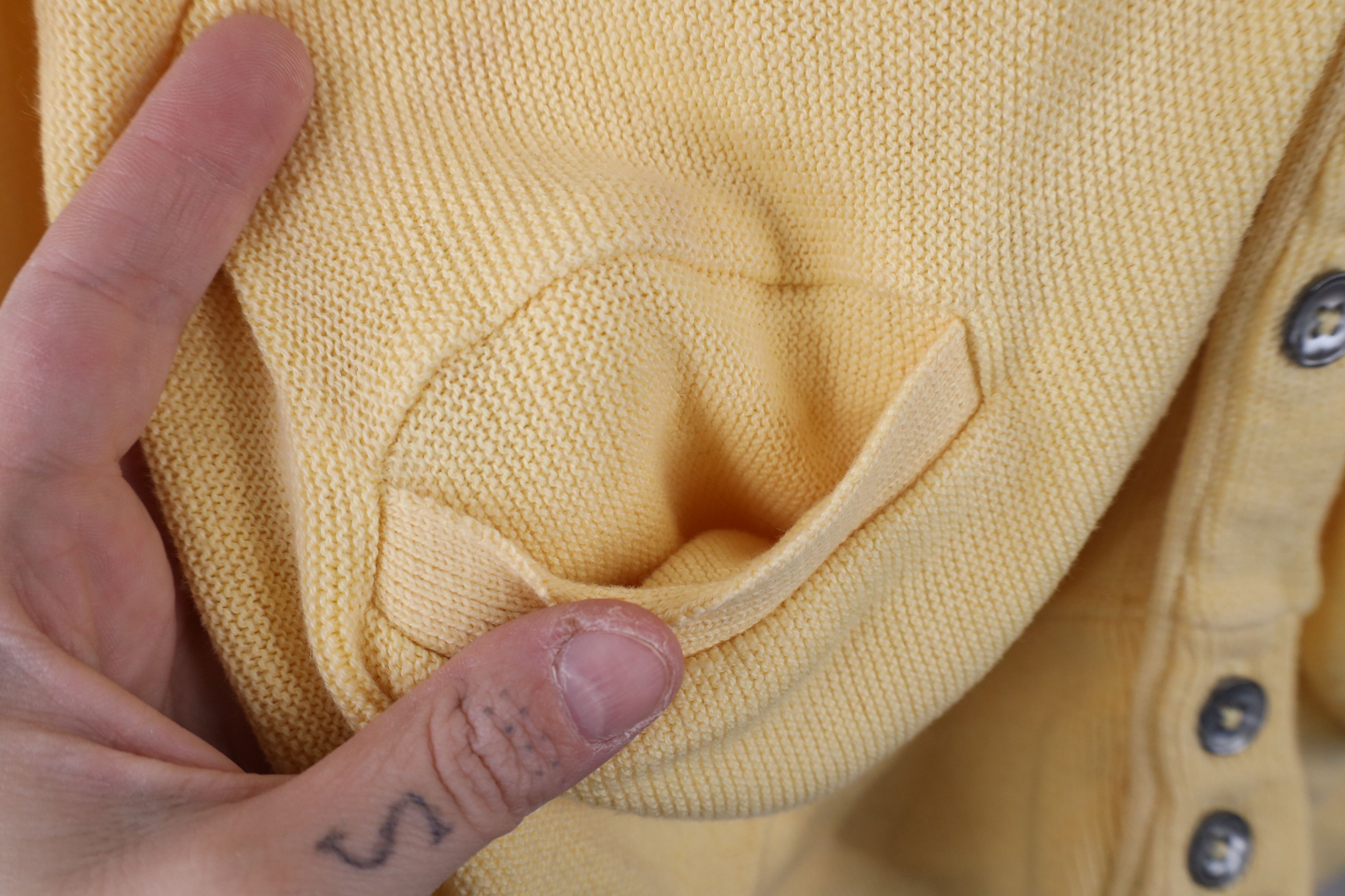 Vintage Vintage 70s Streetwear Cotton Knit Cardigan Sweater USA Size US M / EU 48-50 / 2 - 6 Thumbnail