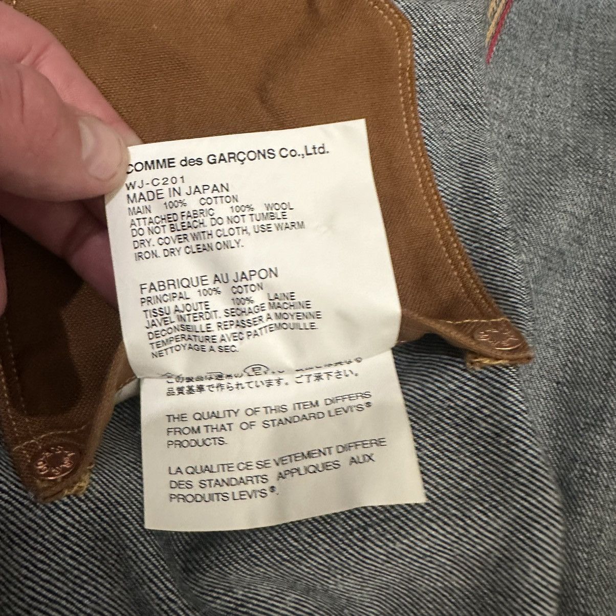 Comme des Garcons × Junya Watanabe × Levi's Comme des Garçons Junya Watanabe Levi’s Denim Chore Jacket Size US S / EU 44-46 / 1 - 10 Thumbnail