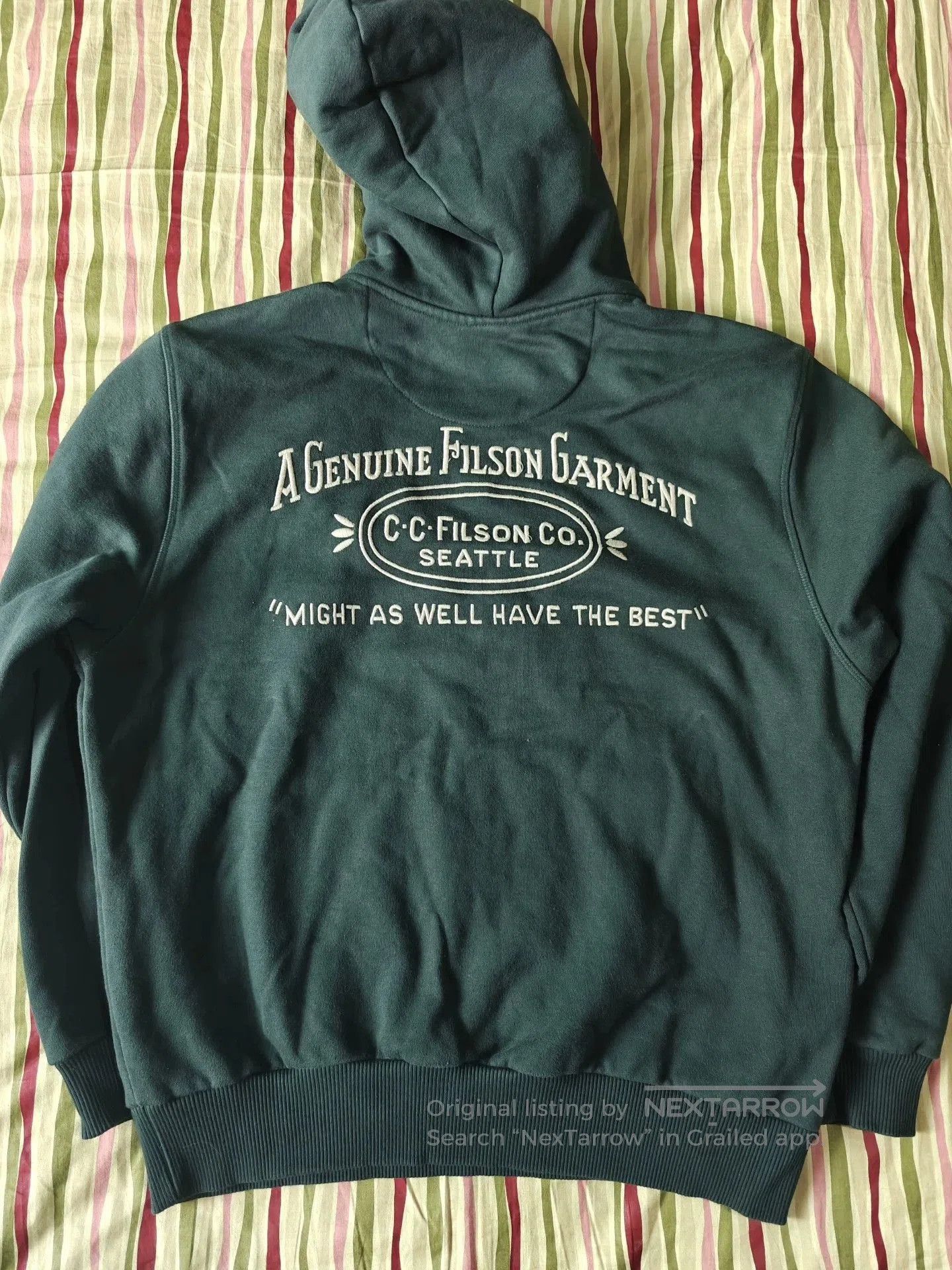 Filson Filson Prospector Embroidered Heavy Hoodie. Size US M / EU 48-50 / 2 - 6 Thumbnail
