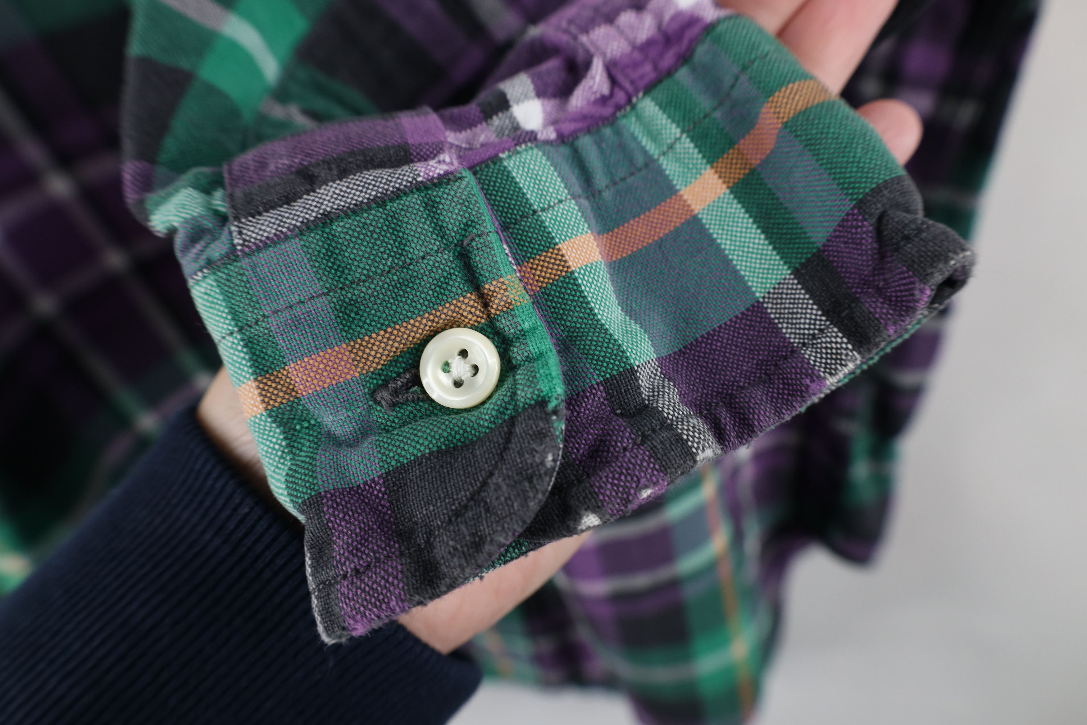 Polo Ralph Lauren Vintage 80s 90s Ralph Lauren Madras Plaid Button Down Shirt Size US S / EU 44-46 / 1 - 10 Thumbnail