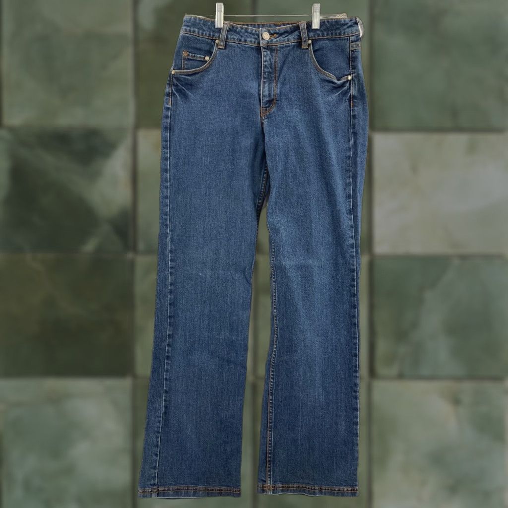 Vintage Western Cowgirl Lawman Jeans Womens Junior Size 9/10 Size 30" / US 8 / IT 44 - 1 Thumbnail