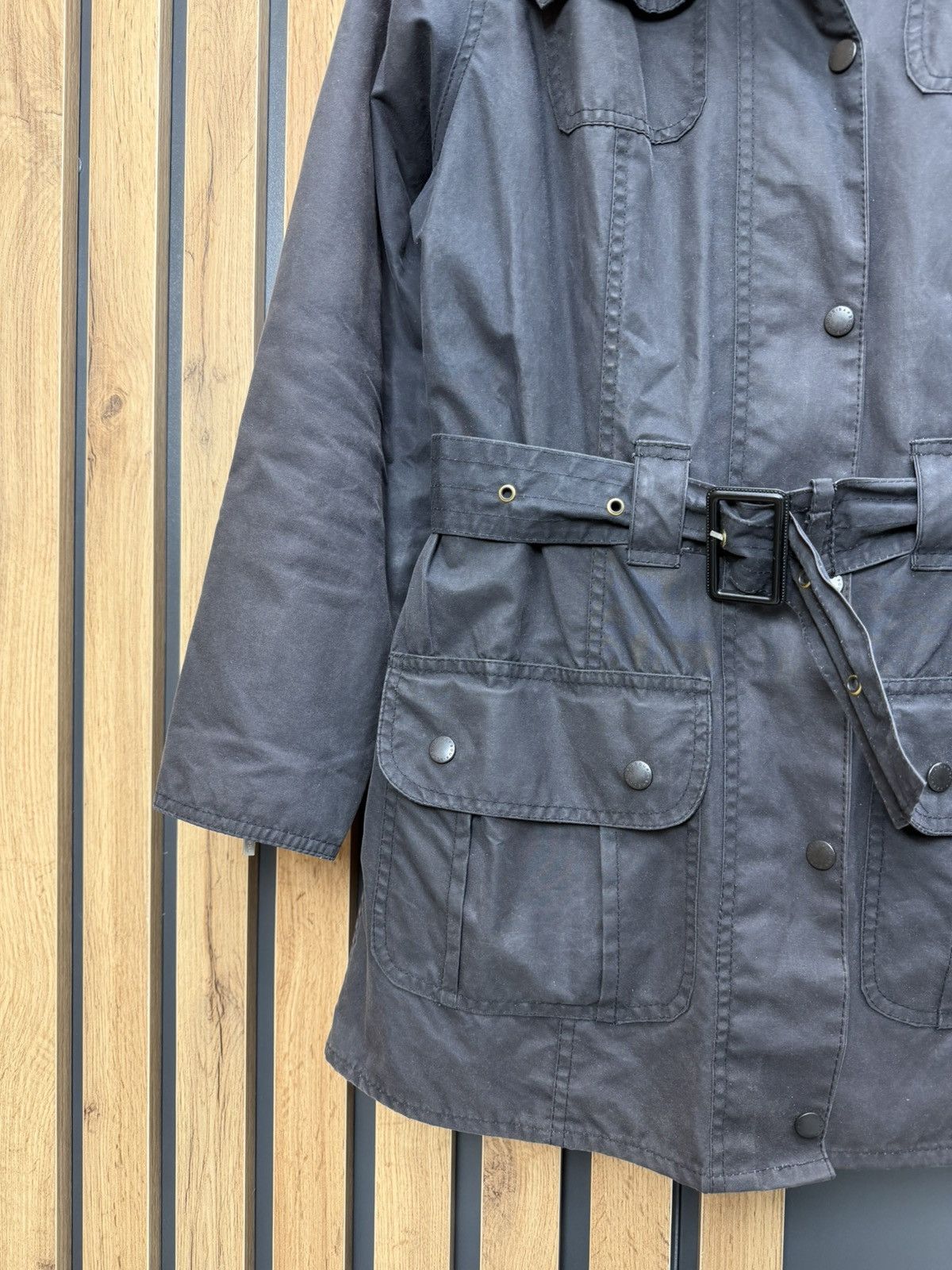 Barbour Barbour Utility Max Wax Jacket Women’s Size 10 Size M / US 6-8 / IT 42-44 - 3 Thumbnail