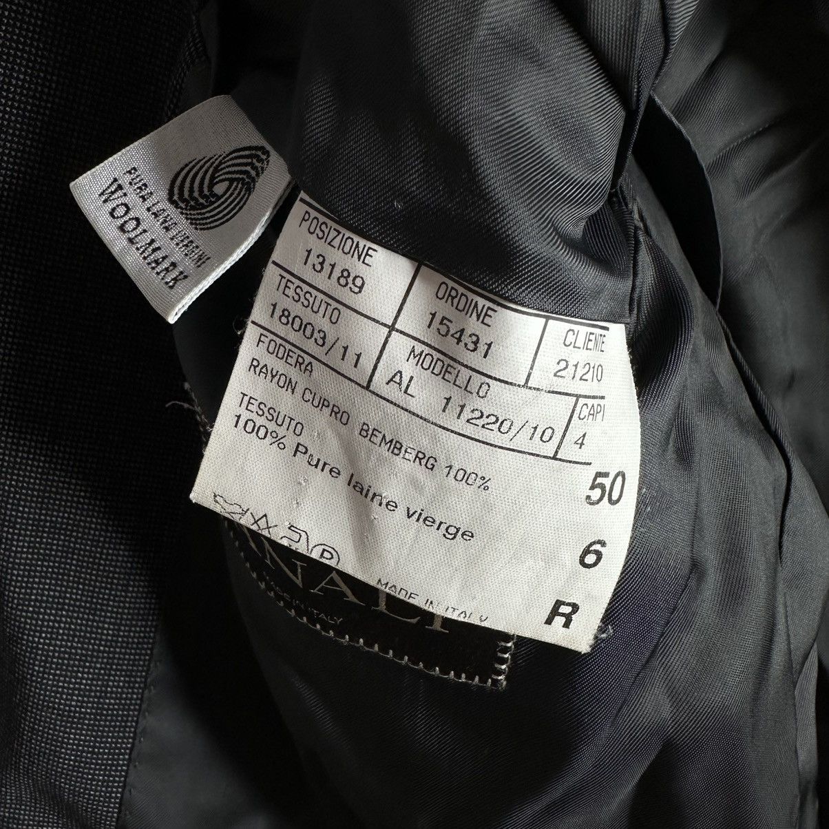 Canali Canali Wool Made in Italy Jacket Size 50R - 6 Thumbnail