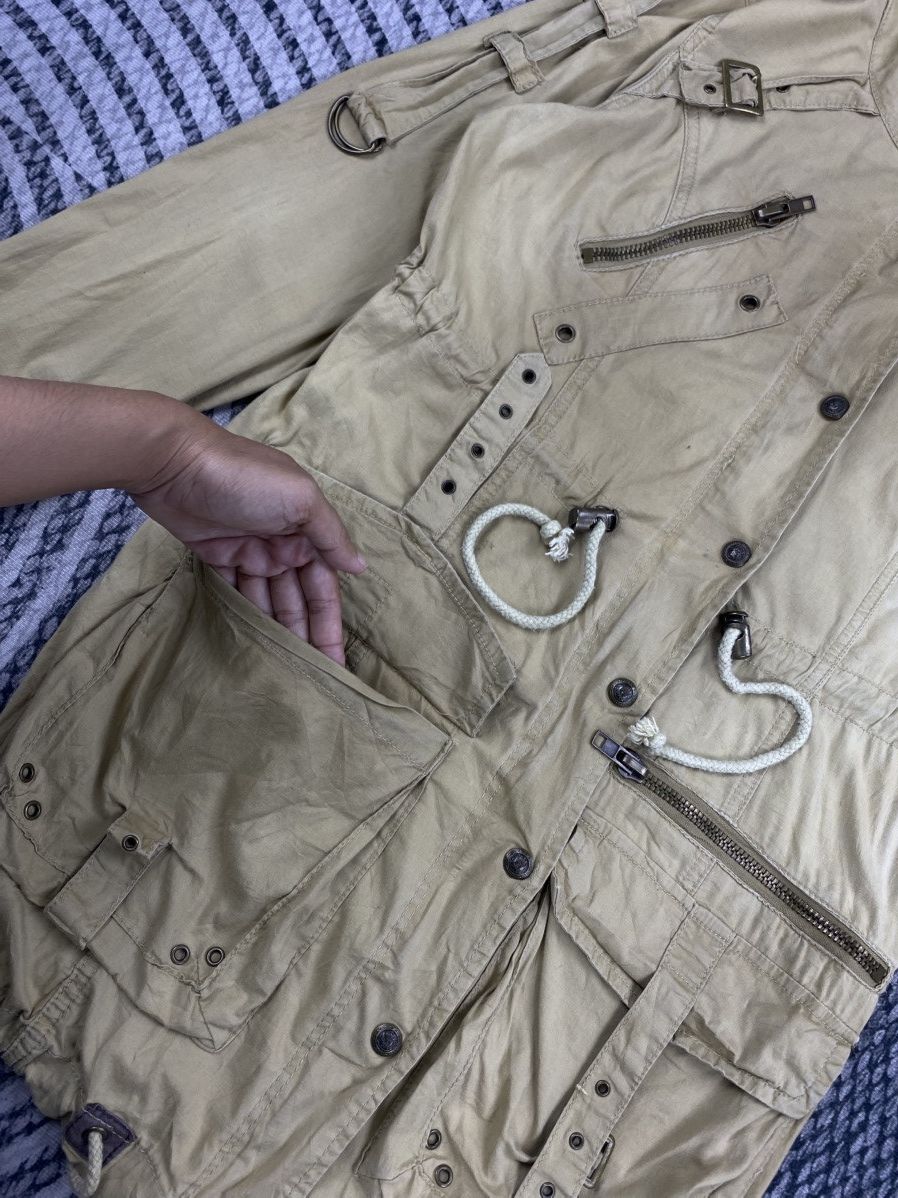 Le Grande Bleu (L.G.B.) Heaven & Earth Multipocket Bondage Parka Jacket Size US S / EU 44-46 / 1 - 8 Thumbnail