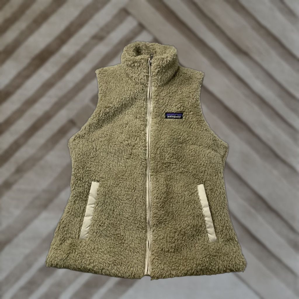 Patagonia Patagonia Women's Los Gatos Vest Full Zip Fleece Jacket Lined Beige Size Small Size S / US 4 / IT 40 - 1 Thumbnail