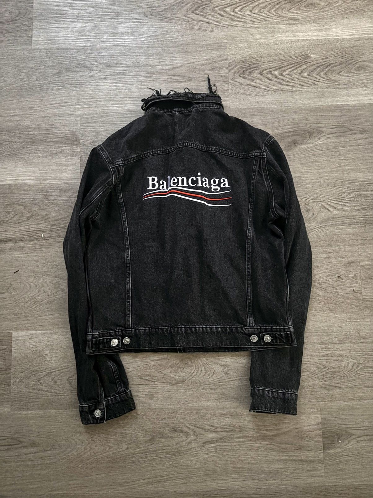 Balenciaga Balenciaga Campaign Denim Jacket Size US S / EU 44-46 / 1 - 12 Thumbnail
