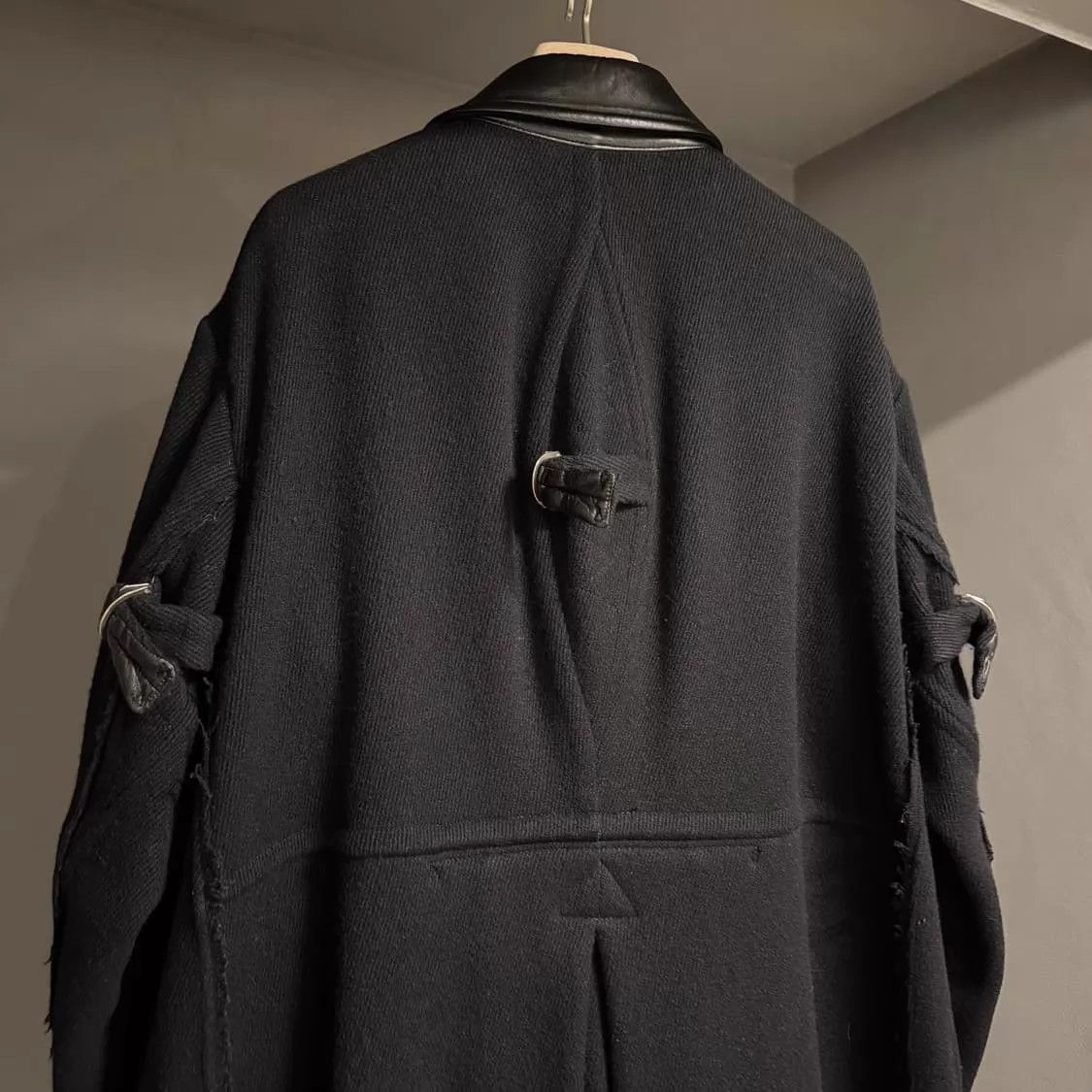 Other tms runway vintage leather collar back strap 46 overcoat Size US S / EU 44-46 / 1 - 1 Thumbnail