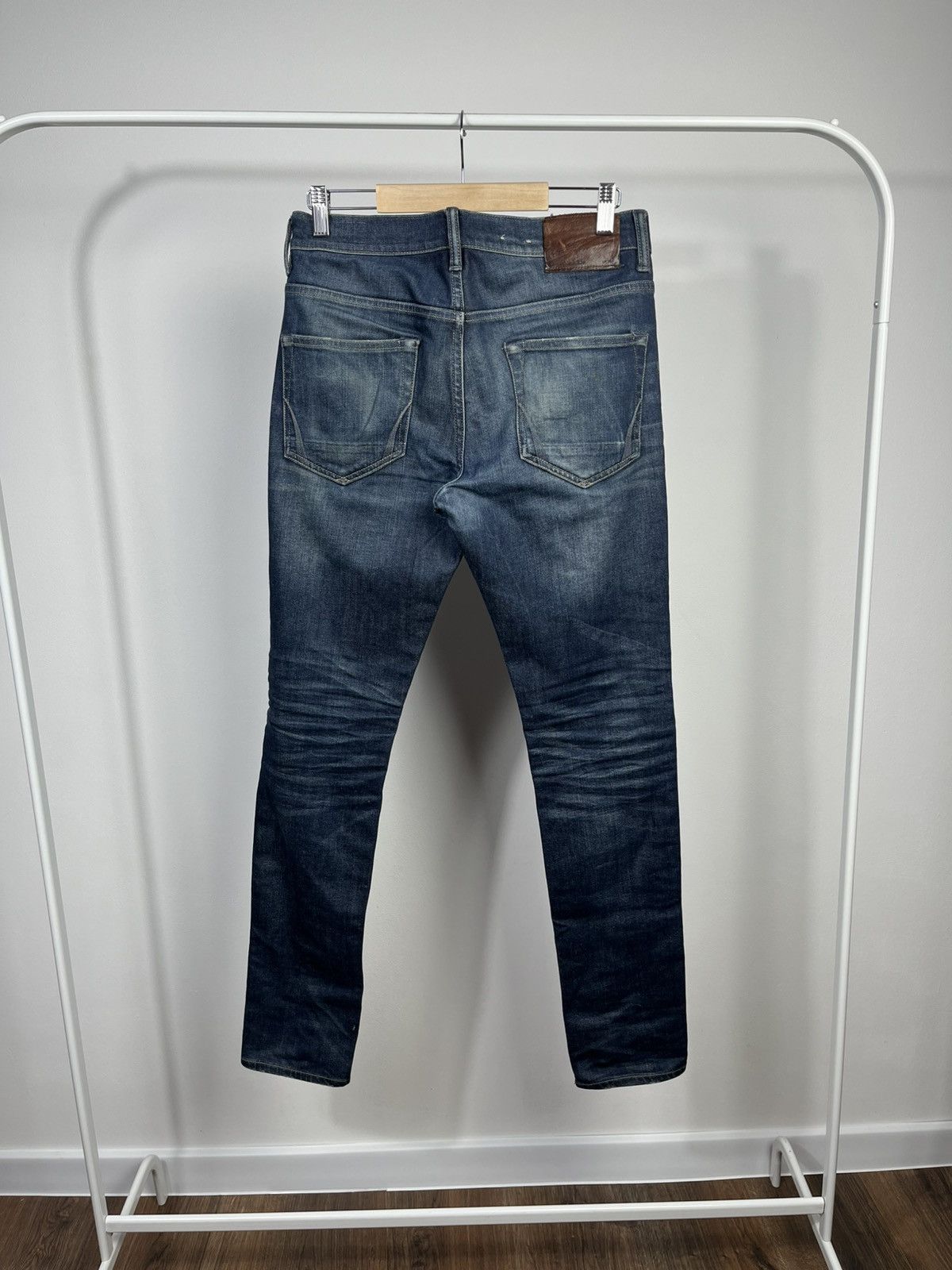 Allsaints AllSaints Slim Fit Blue Stretch Jeans Button Fly S size Size US 30 / EU 46 - 1 Thumbnail