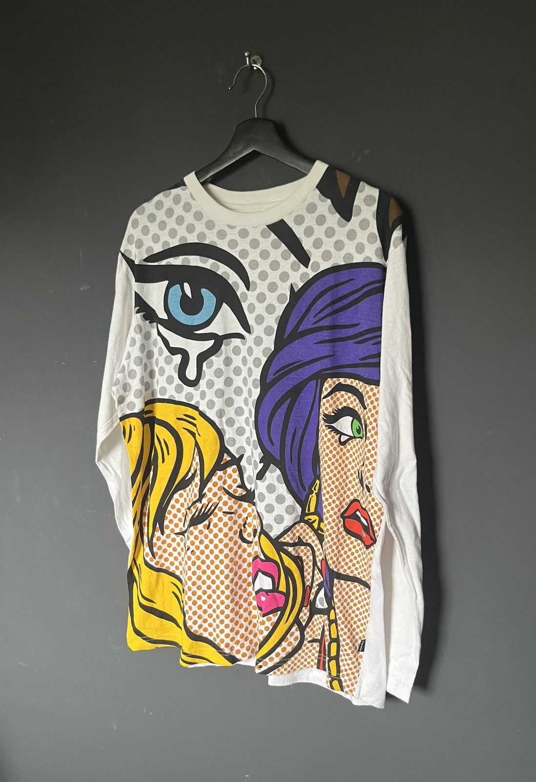Supreme 2006 Supreme x Roy Lichtenstein Longsleeve Size Large Size US L / EU 52-54 / 3 - 3 Thumbnail