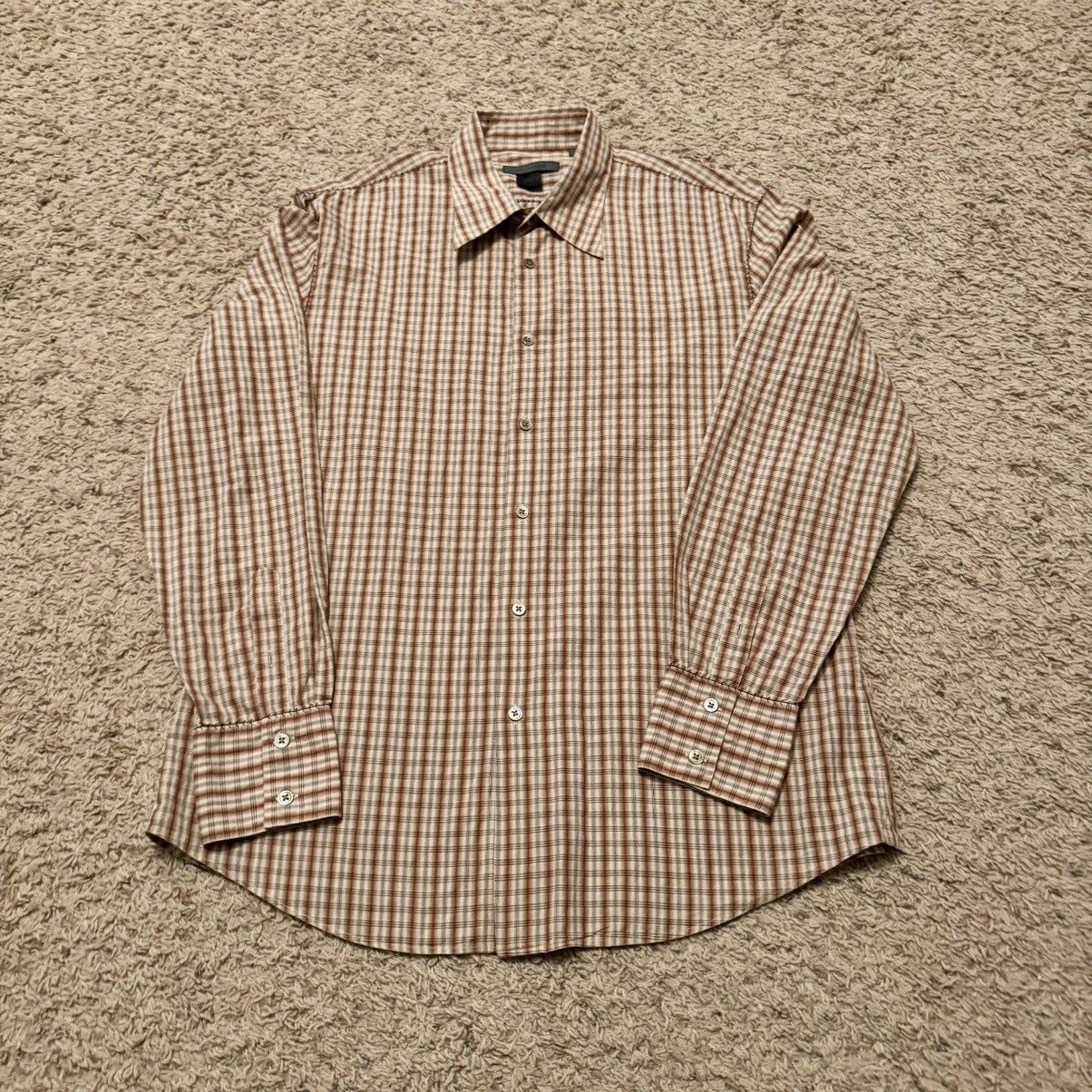 Japanese Brand × John Varvatos JOHN VARVATOS PLAID BUTTON UP! Size US L / EU 52-54 / 3 - 5 Thumbnail