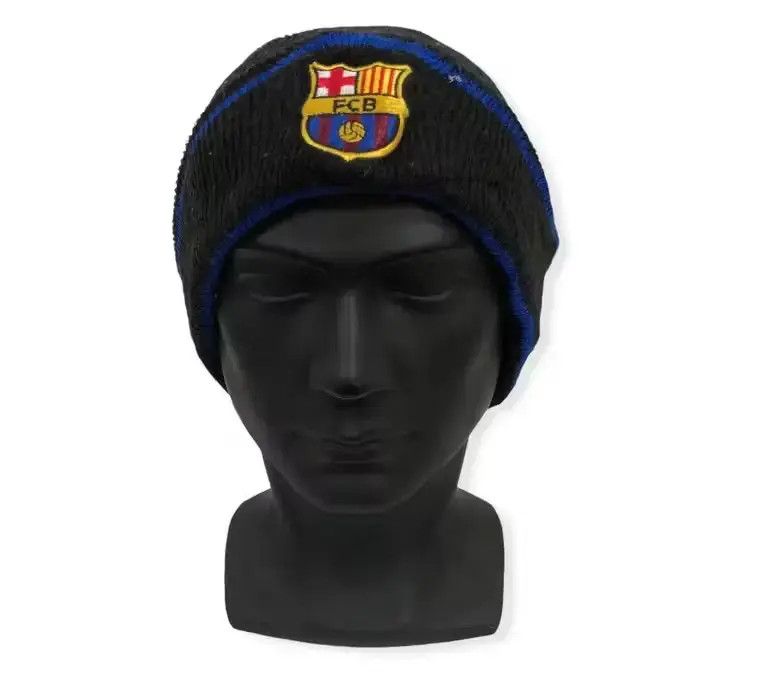 Sports Specialties Vintage Fc Barcelona Logo Beanie Hat Size ONE SIZE - 1 Thumbnail