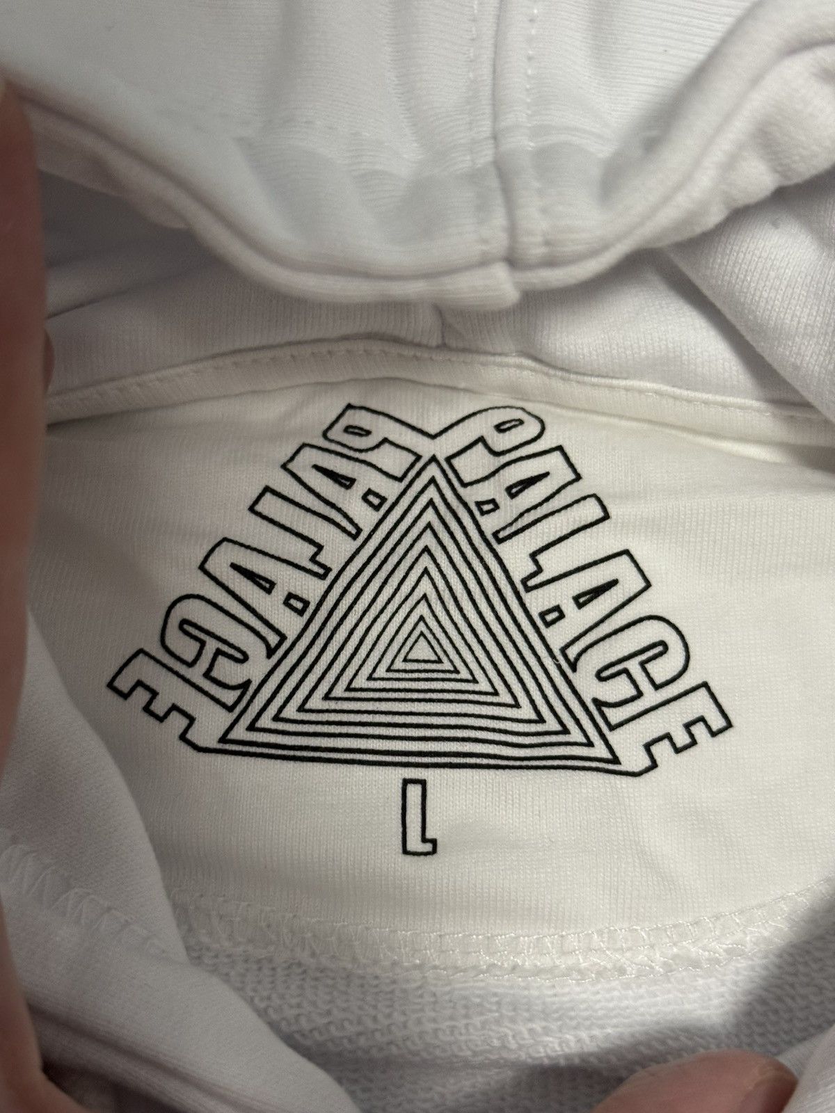 Palace Palace jobsworth hood white Large Size US L / EU 52-54 / 3 - 4 Thumbnail