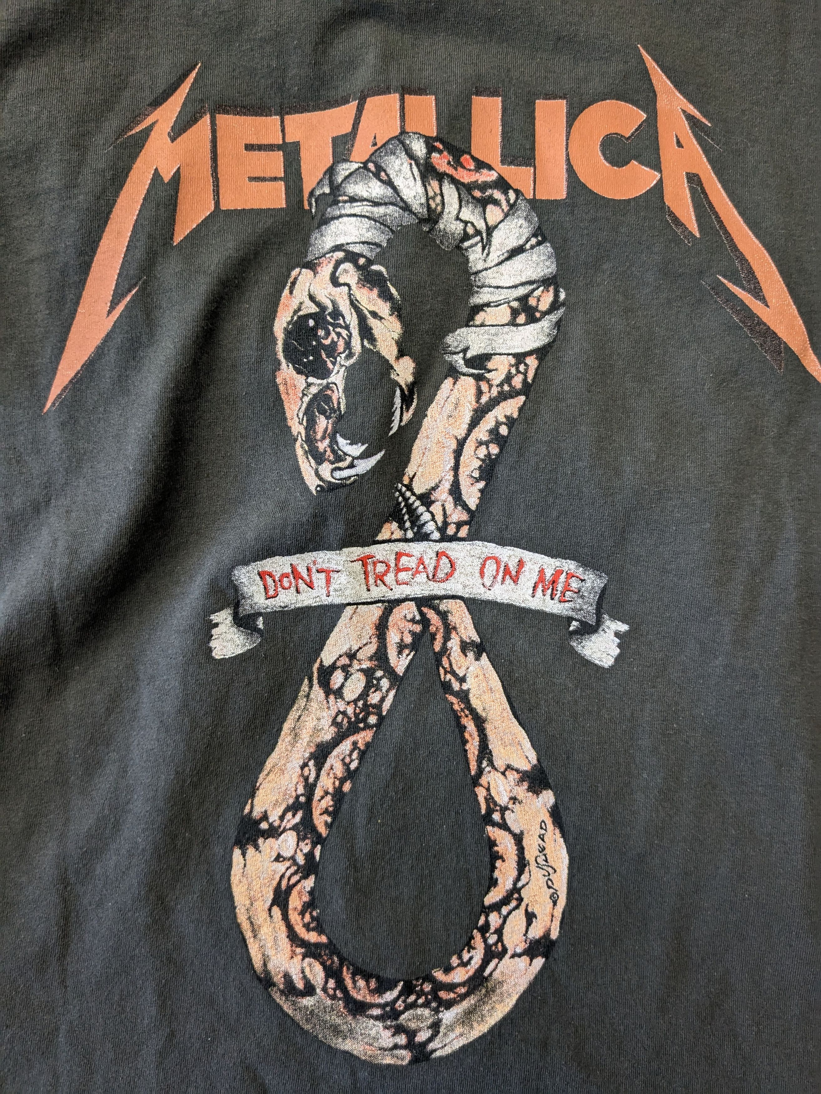 Metallica Metallica Don't Tread On Me 2019 Size US M / EU 48-50 / 2 - 2 Thumbnail