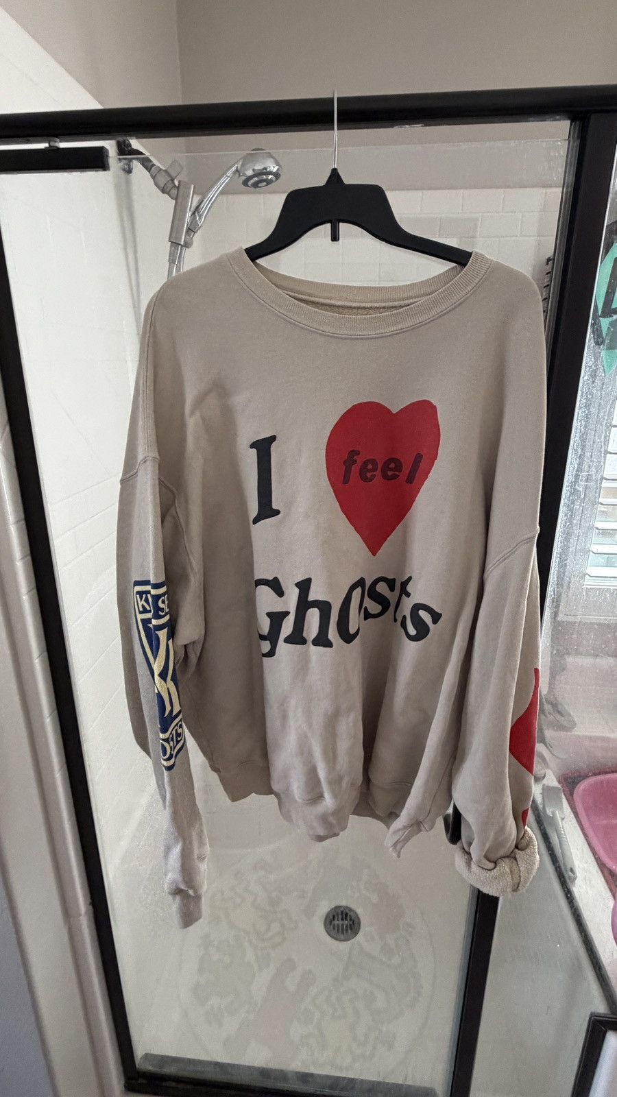 Cactus Plant Flea Market CPFM XYZ Kids See Ghosts I Feel Ghosts Graphic Crewneck Size US XL / EU 56 / 4 - 1 Thumbnail