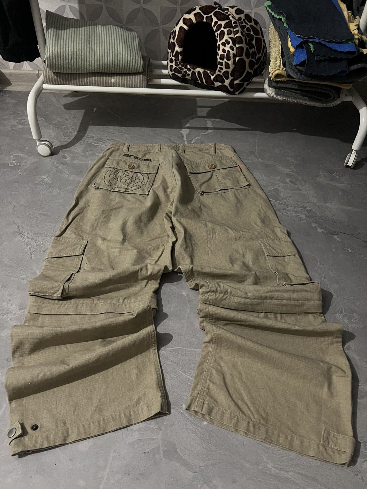Vintage Sweatpants Baggy Fit Animal Swag / Wide Leg Y2K Vintage Size US 32 / EU 48 - 1 Thumbnail