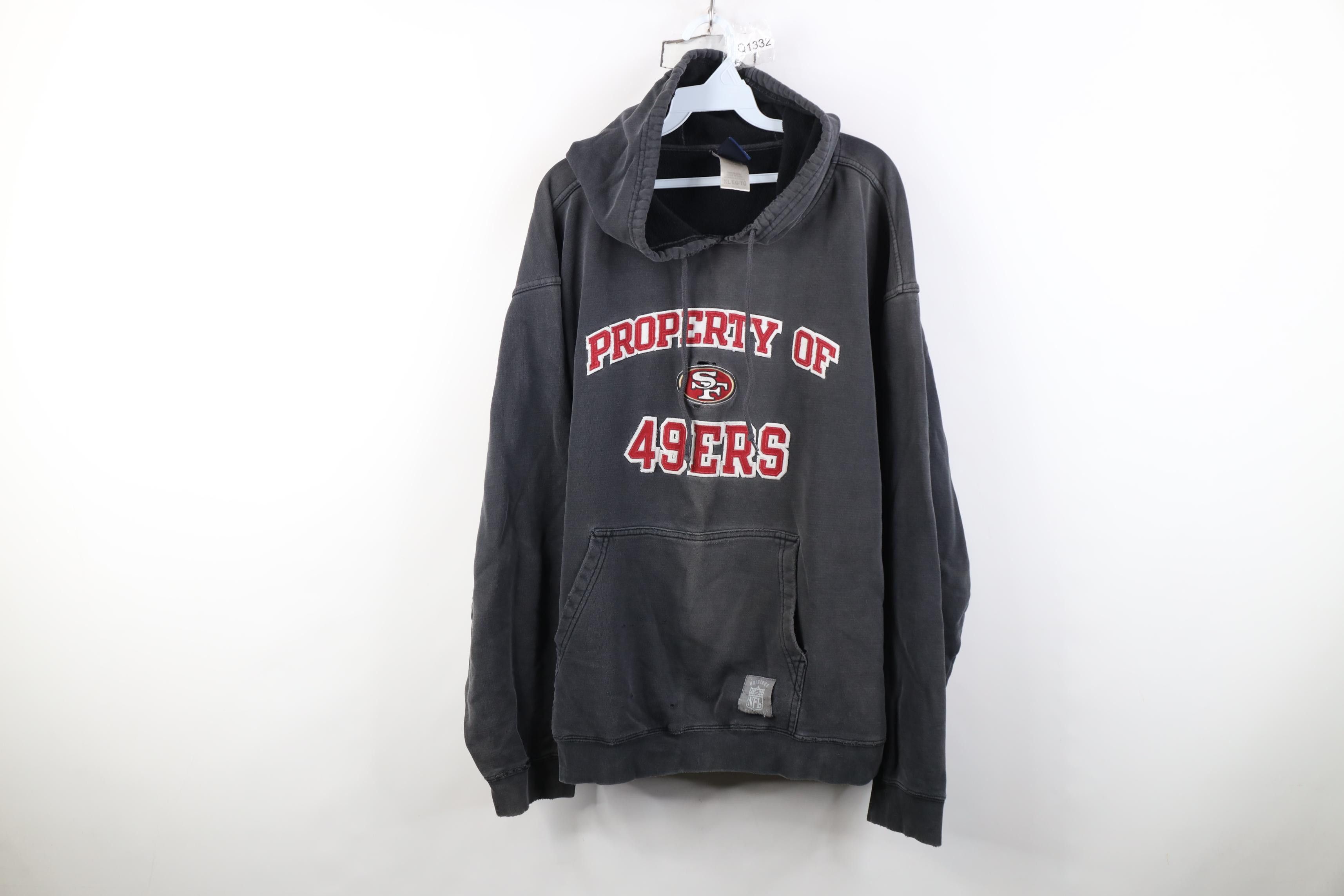 Reebok Vintage Reebok Sun Faded San Francisco 49ers Football Hoodie Size US XL / EU 56 / 4 - 1 Thumbnail