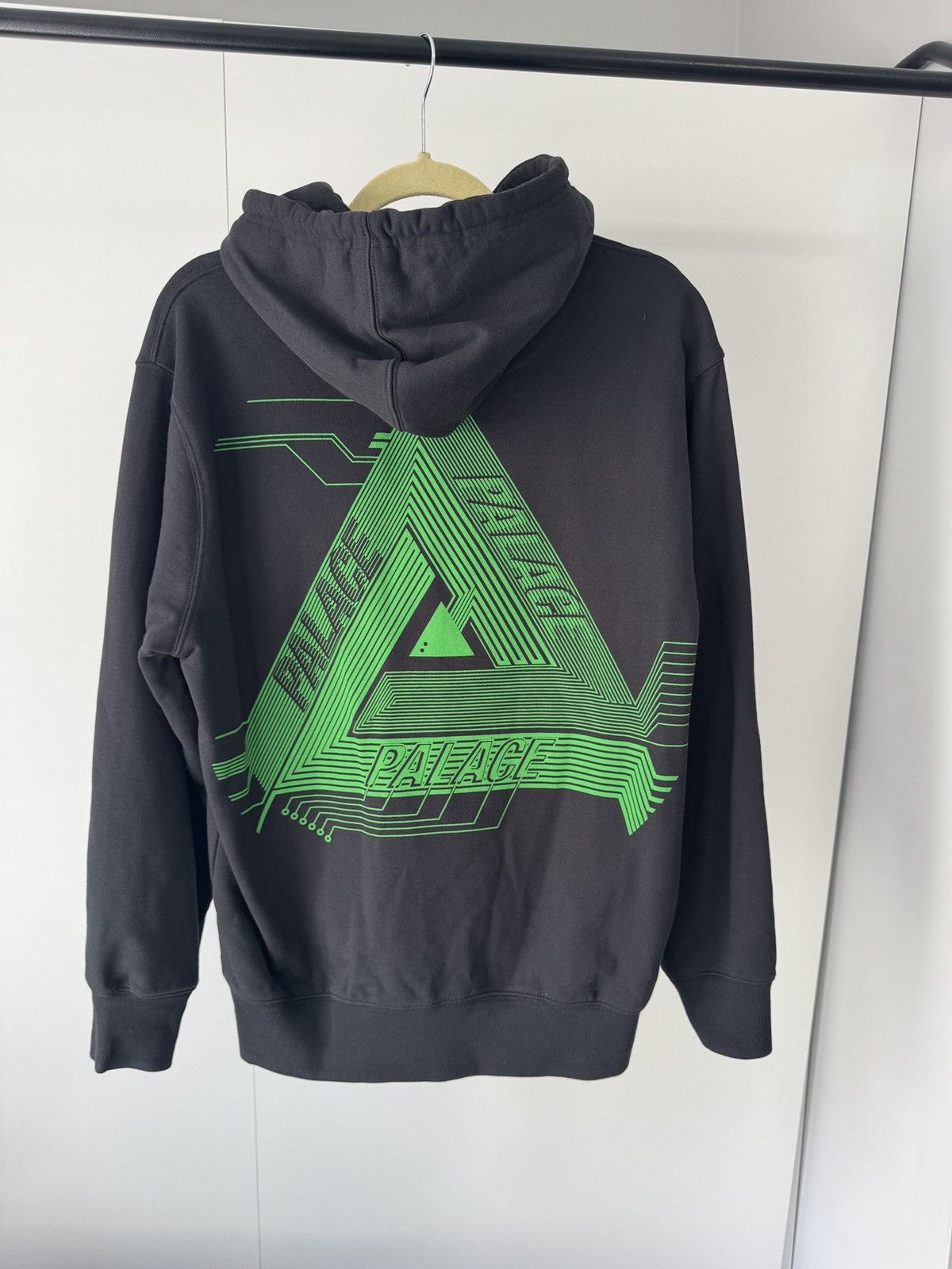 Palace Palace Surkit Hood Hoodie SS18 Black Green 2018 Size US M / EU 48-50 / 2 - 1 Thumbnail