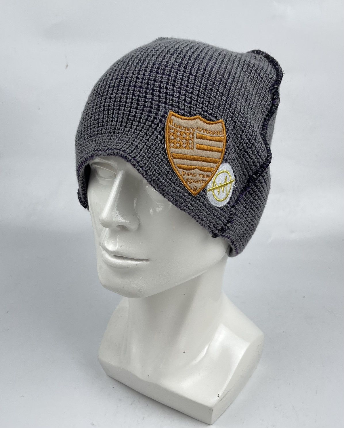 Japanese Brand × Seditionaries rare design beanie hat with patches tc26 Size ONE SIZE - 1 Thumbnail