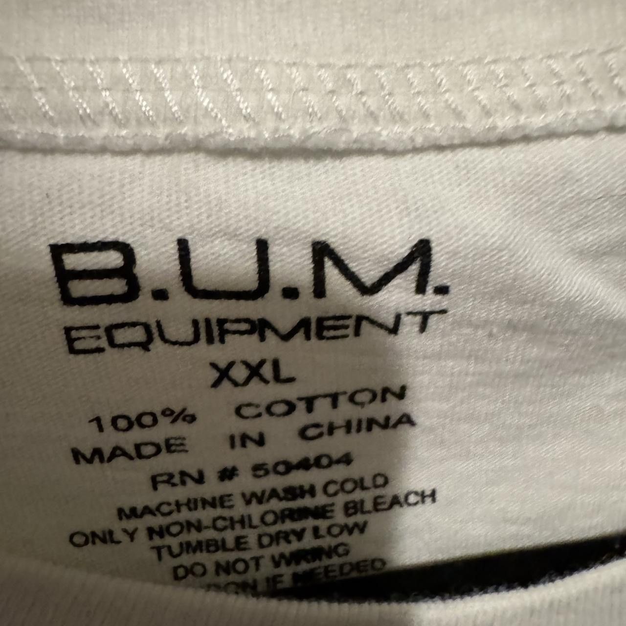 B.U.M Equipment Vintage BUM Equipment Athletics T-Shirt - XXL Size US XXL / EU 58 / 5 - 2 Thumbnail