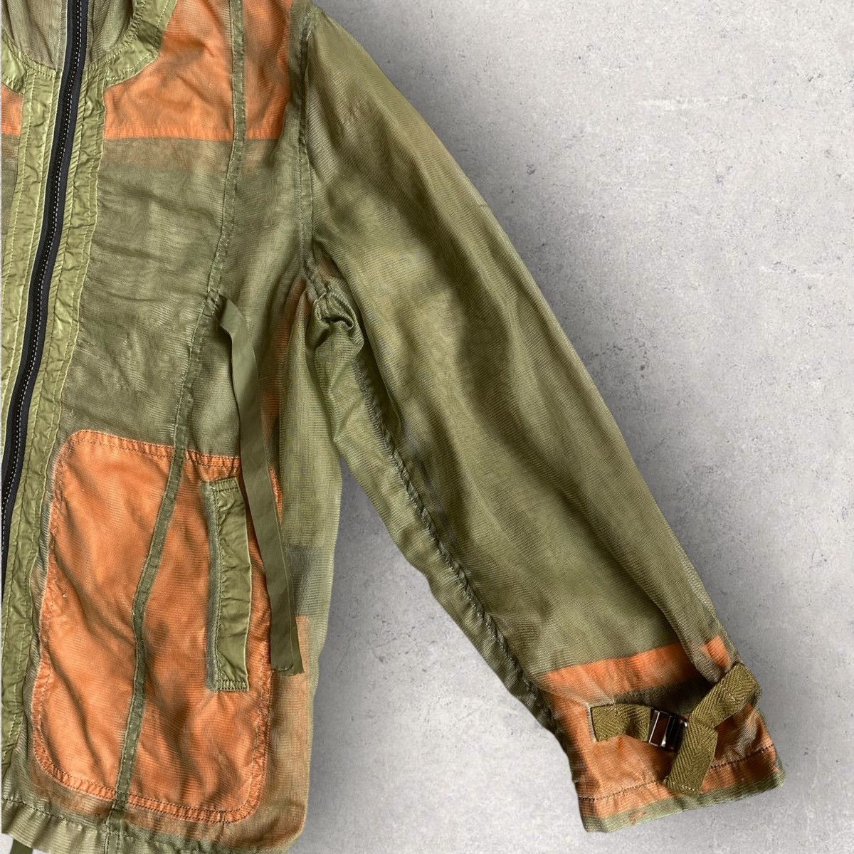 Japanese Brand 2000’s Jipijapa Full Zip Mesh Jacket Size US M / EU 48-50 / 2 - 3 Thumbnail