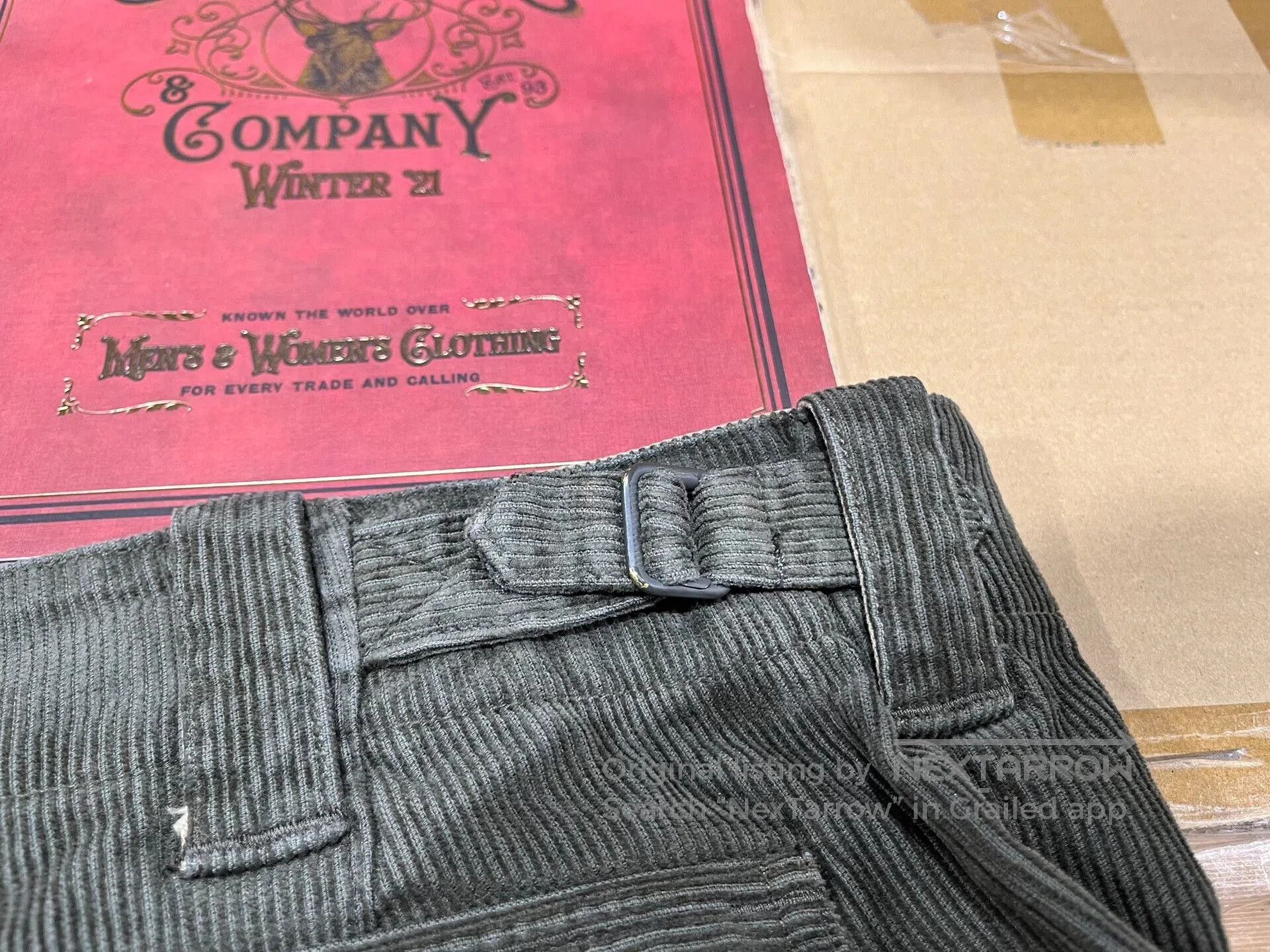 RRL Ralph Lauren RRL Vintage Corduroy Work Pants. Size US 30 / EU 46 - 8 Thumbnail