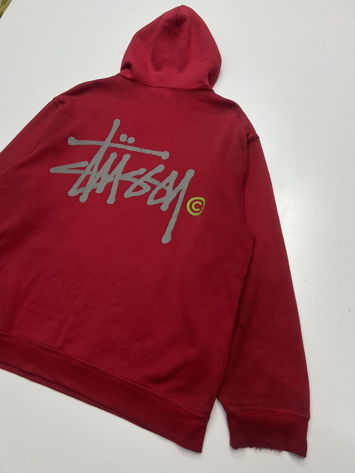 Other VINTAGE STUSSY HOODIE BIG LOGO Size US XL / EU 56 / 4 - 12 Thumbnail