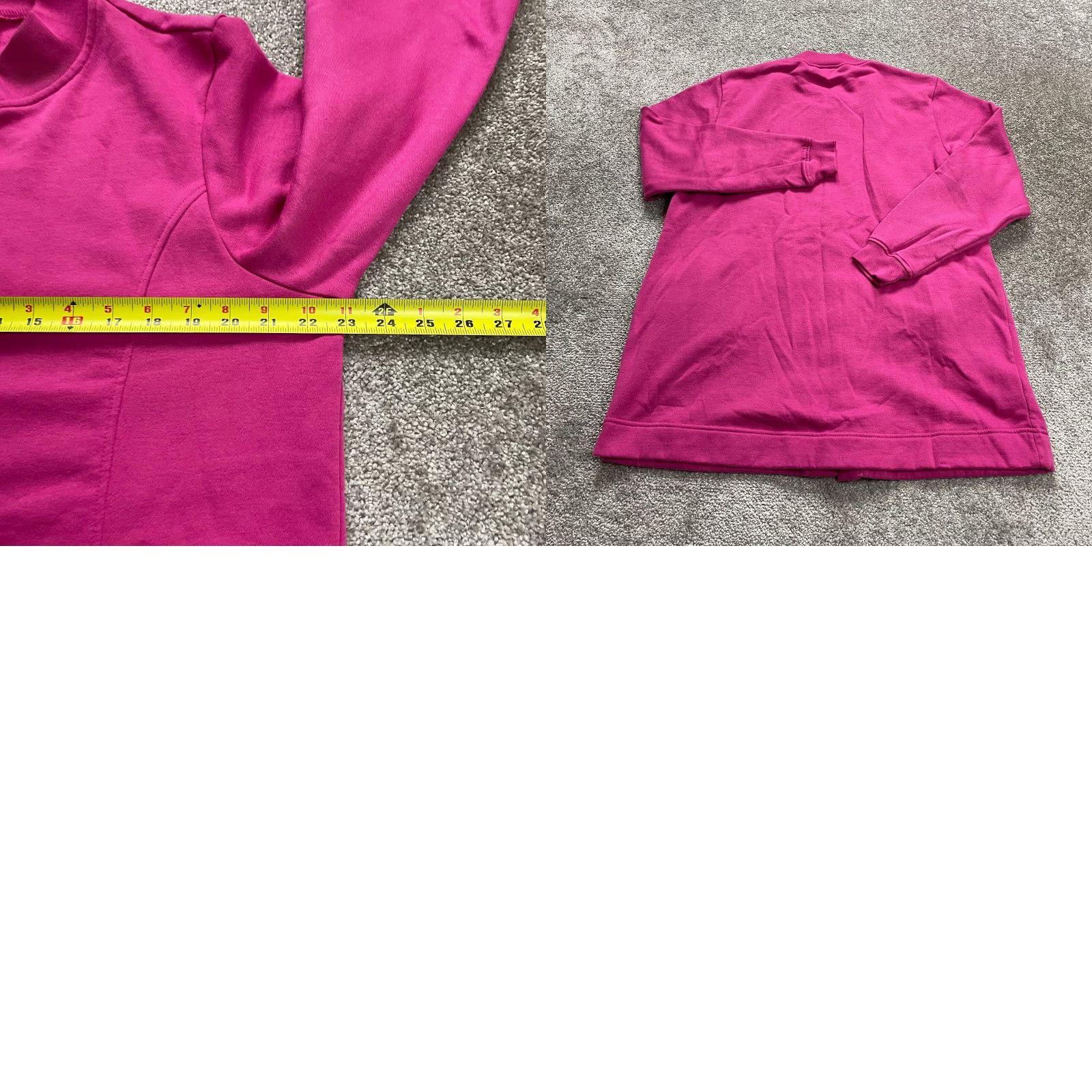 Blair Blair Jacket Womens Medium Pink Snap Button Soft Mid Length Pockets Ladies Solid Size M / US 6-8 / IT 42-44 - 8 Thumbnail